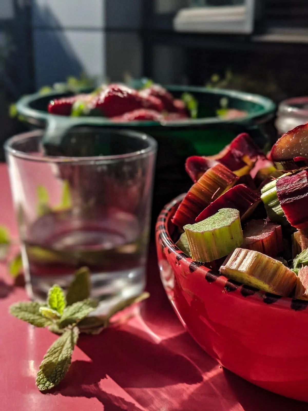 Strawberry and Rhubarb Compote