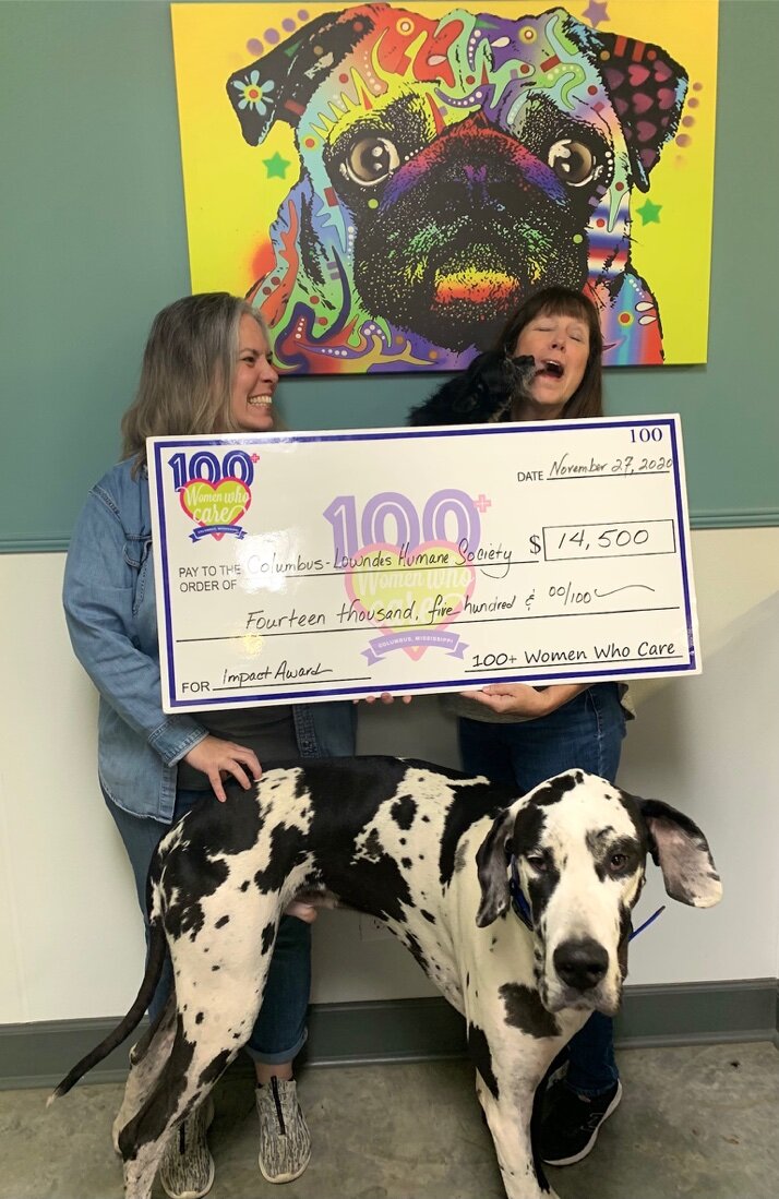 Humane Society Recent Recipient of Fall 2020 100 WWC Award