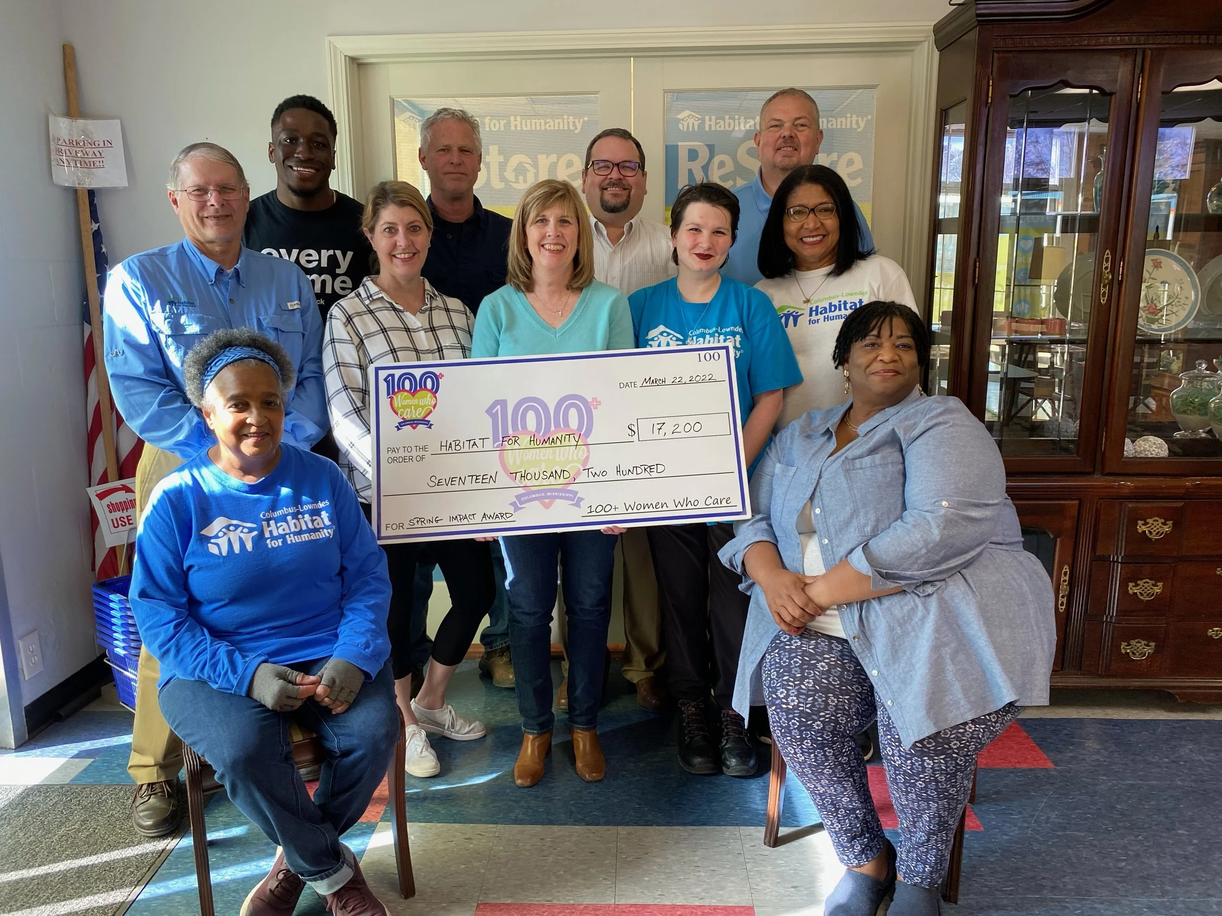 Habitat for Humanity:  Recent Recipient of Spring 2022 Giving Award