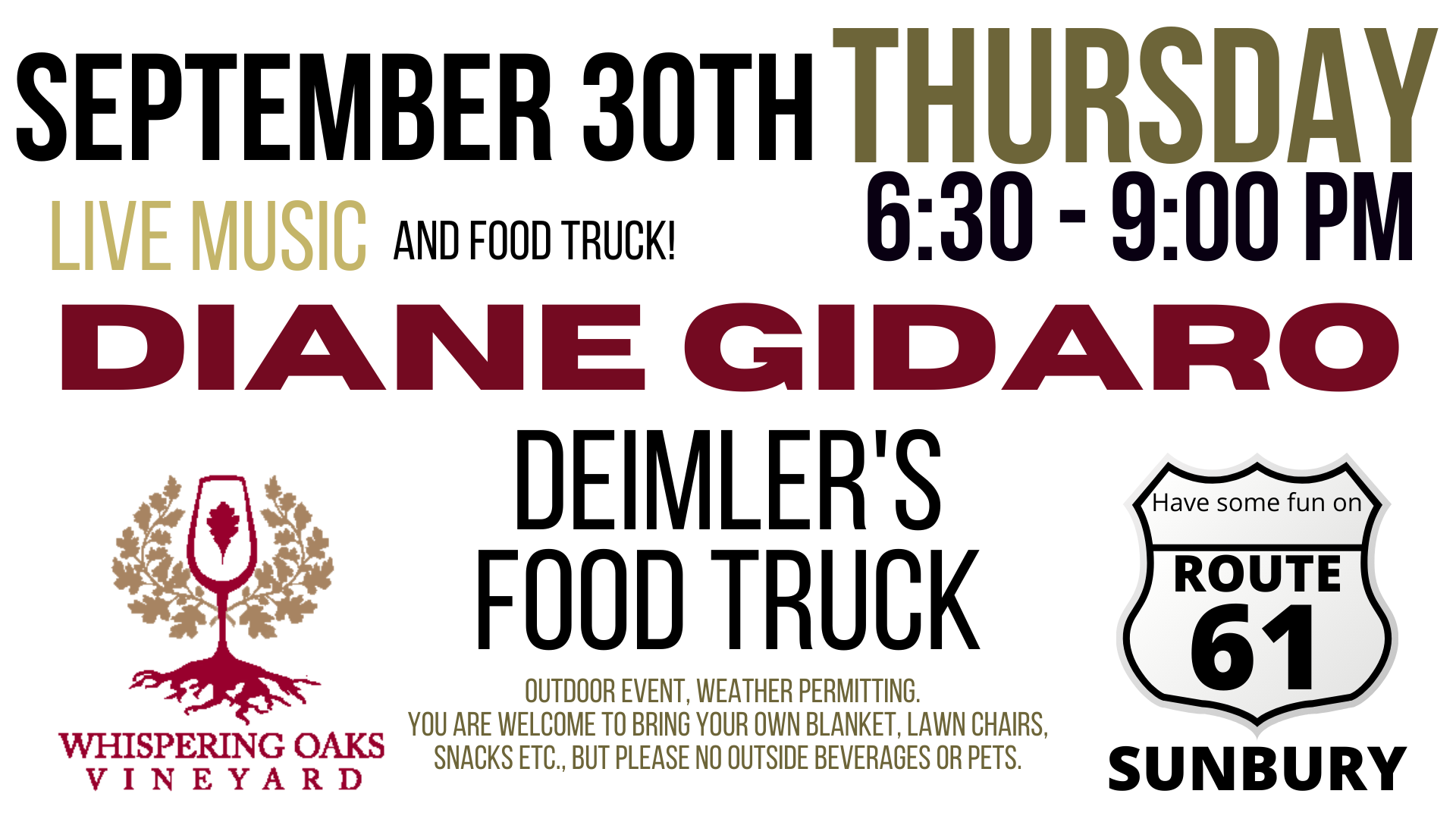 Free Live Music - Diane Gidaro