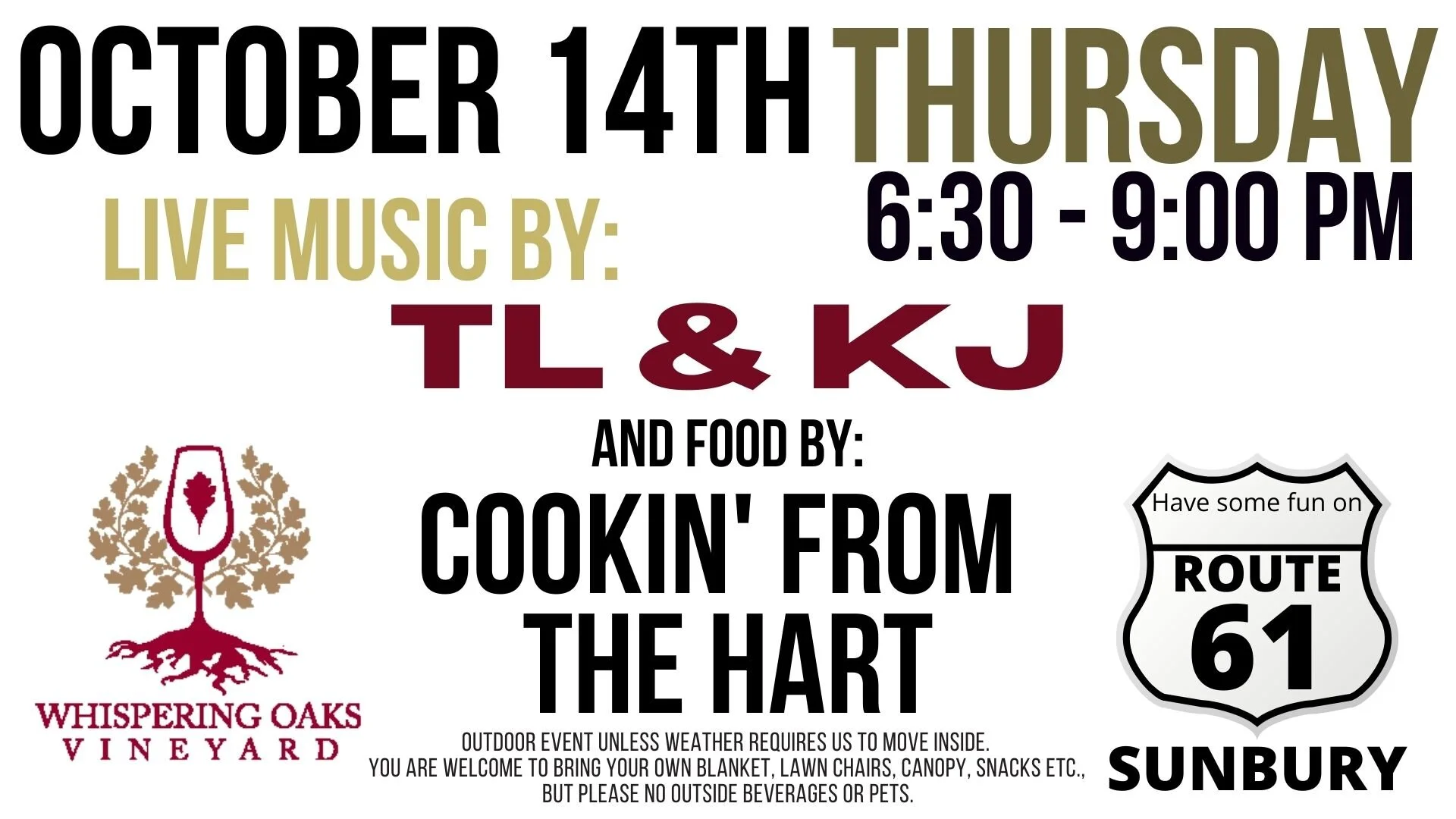 Free Live Music - TL &amp; Kj