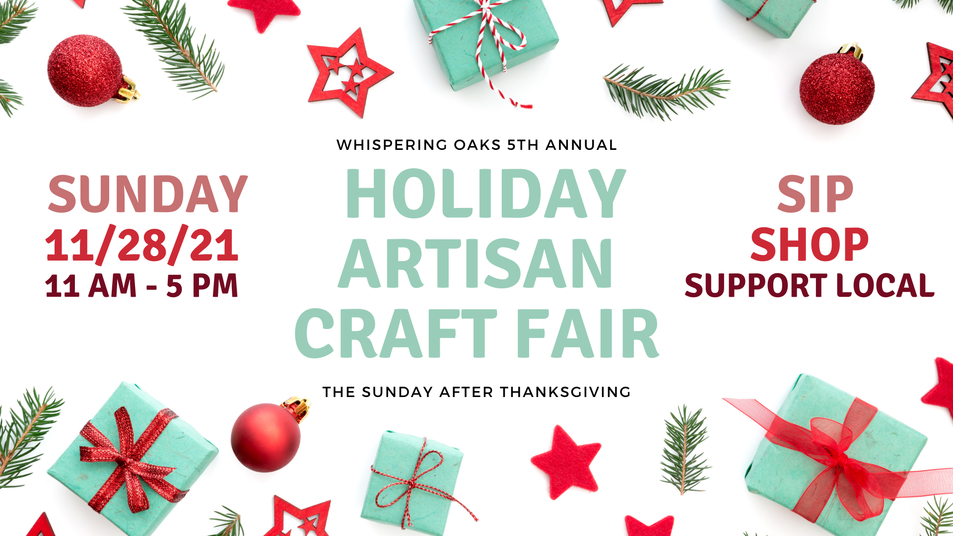 Holiday Artisan Craft Fair