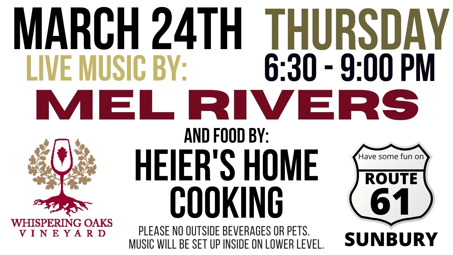 THURSDAY NIGHT MUSIC - Mel Rivers