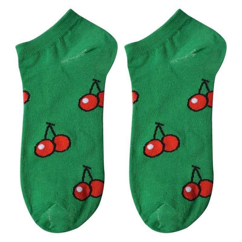 Spass-Socken "Kirsche"