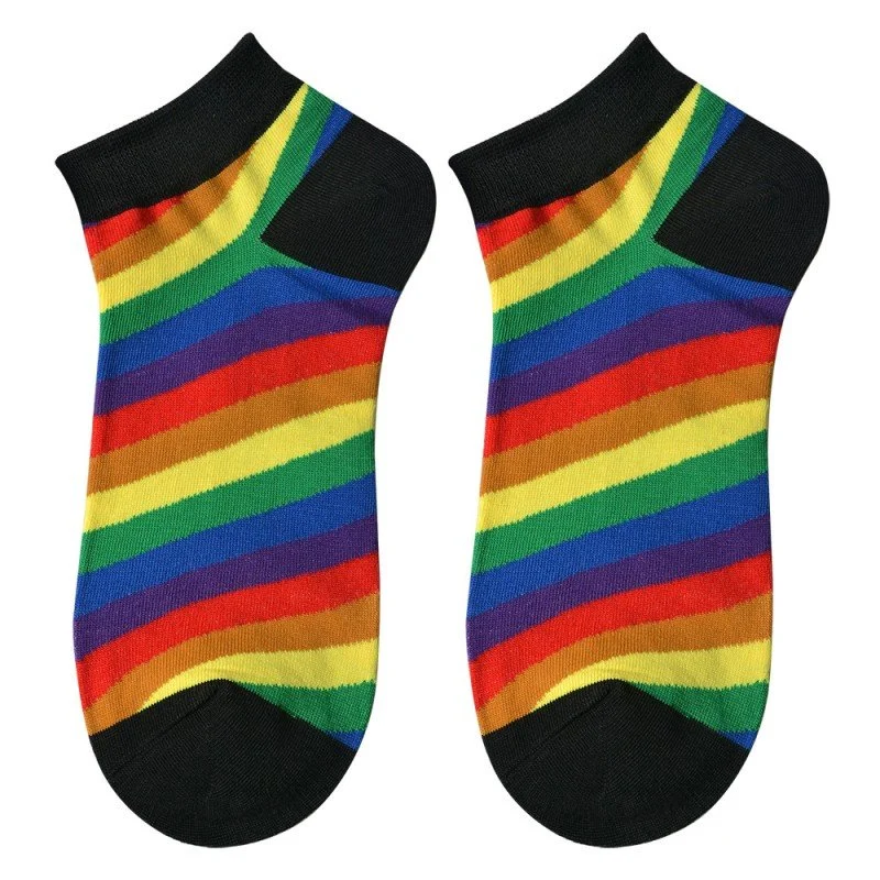 Spass-Socken "Regenbogen"