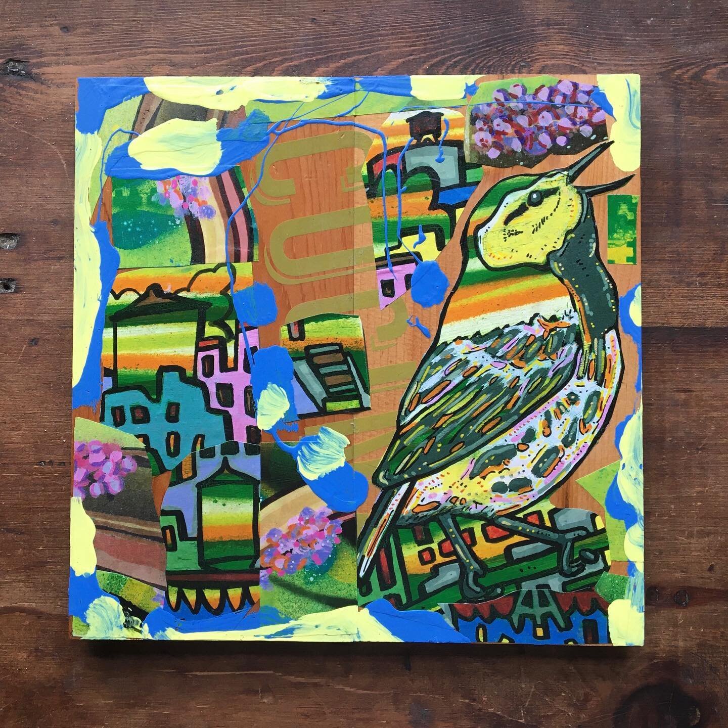 Going Cuckoo
10x10 / Acrylic on Wood Panel
$95

15% goes to PS11 Afterschool Art Programs @ps11programs in Chelsea
Commissions welcome. Can ship anywhere. DM me or go to http://www.georgesewell.com

#keepcalmandcarryon
#fundraiser
#kidsarttherapy
#ps