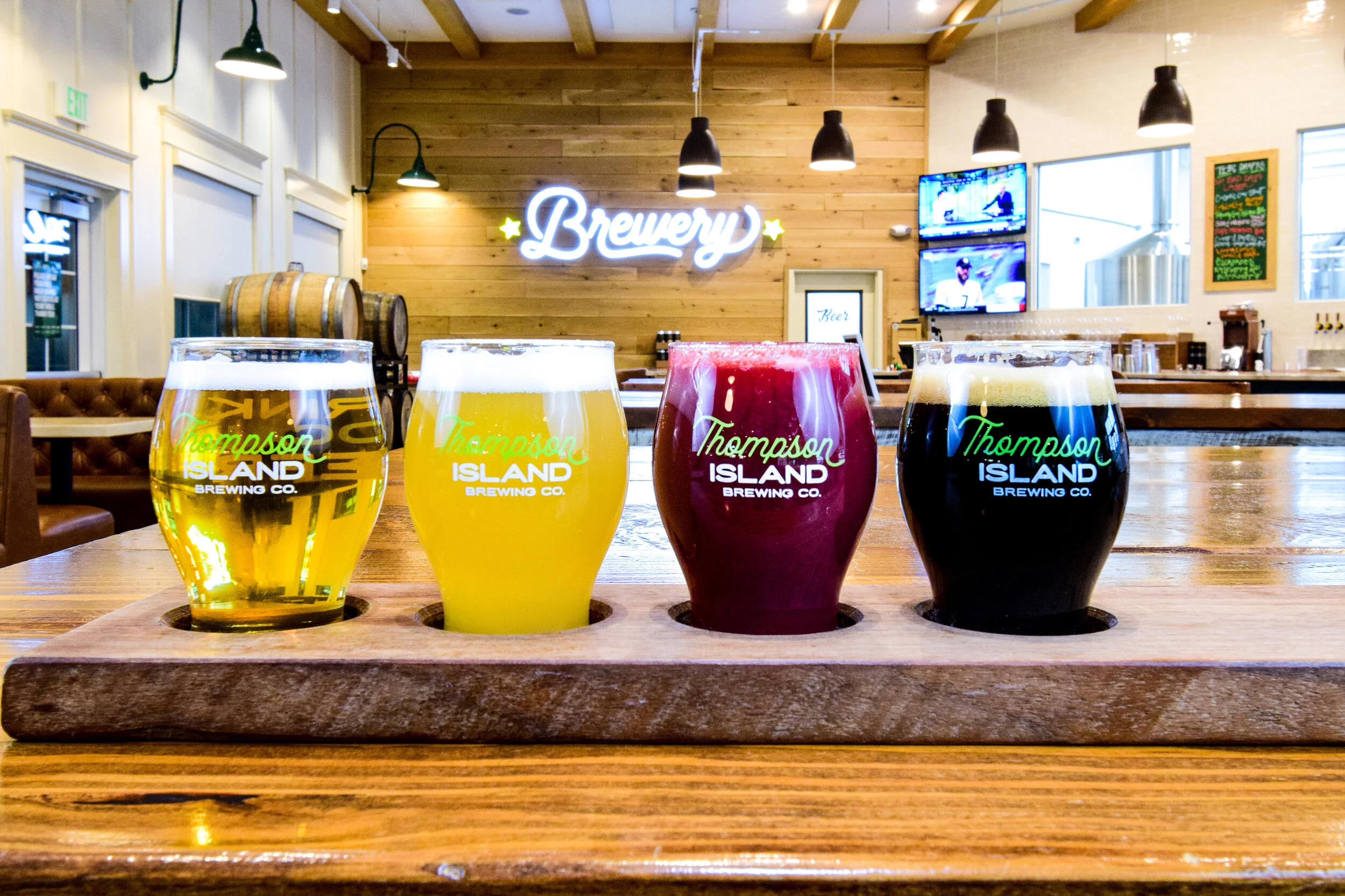 Beer, Wine, and Cider Menu Thompson Island Brewing Company