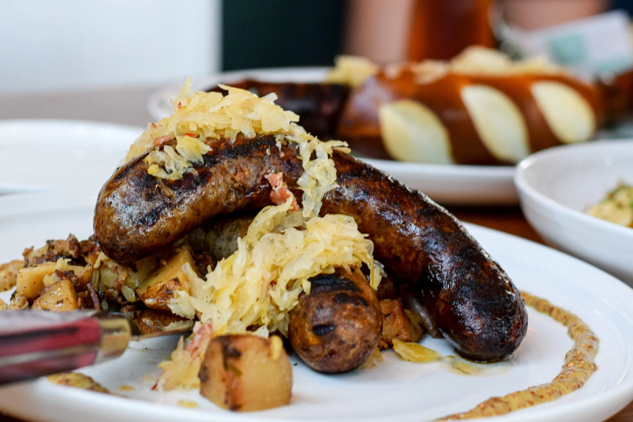 Wood-Grilled Sausage Platter