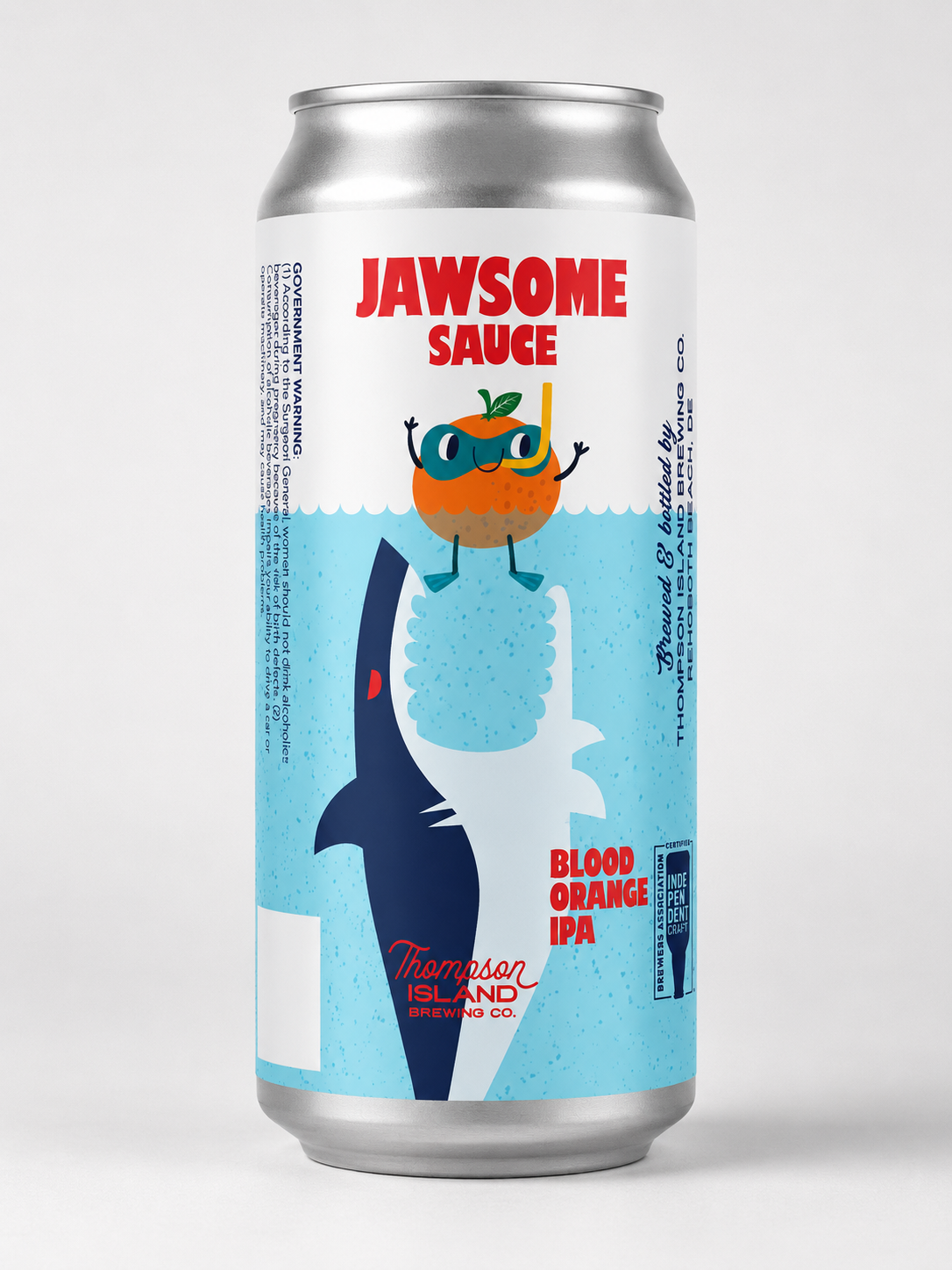 Can of Jawsome Sauce Blood Orange IPA