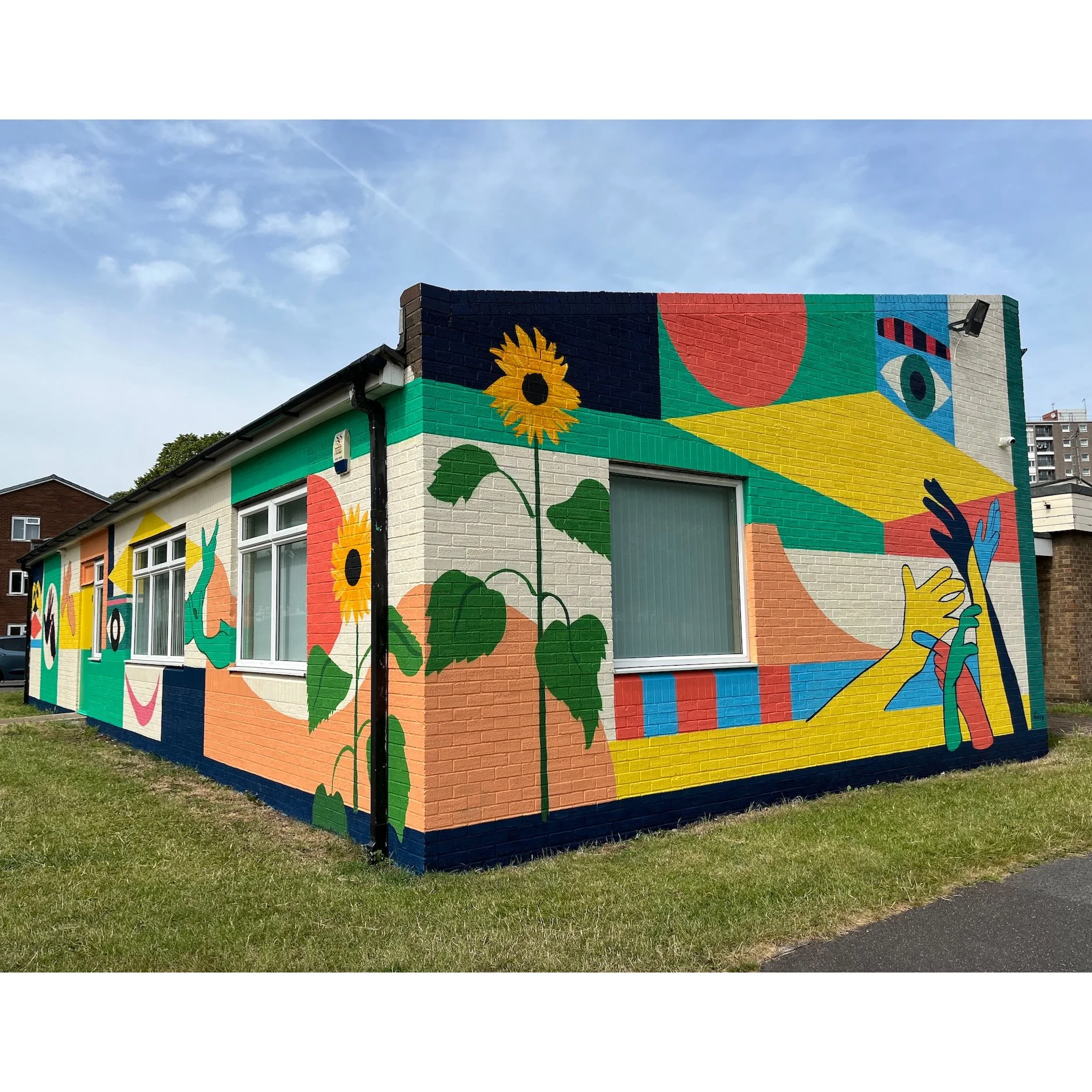 Art in Balby Bridge with Hixxy at the Deaf Community Centre