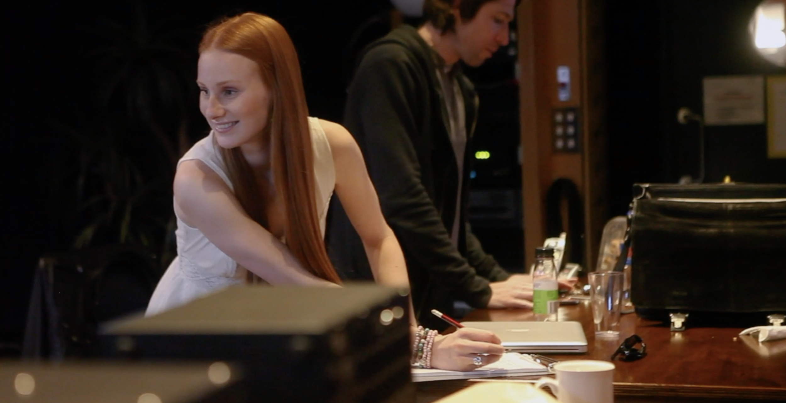 CELIA PAVEY / VERA BLUE Studio Recording