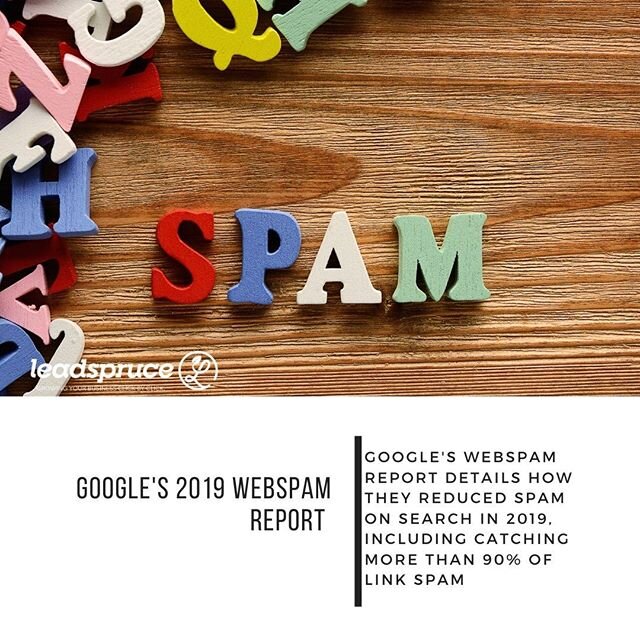 Google's Webspam Report for 2019 details how they've been keeping spammy pages out of search results using machine learning and reducing spam links from paid links or link exchange. 
#googlewebspamreport #seoagency #googlenews