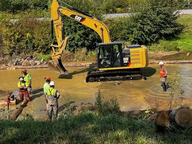 2024 Legislative Tour: Chest Creek Dam Removal &amp; Restoration Site