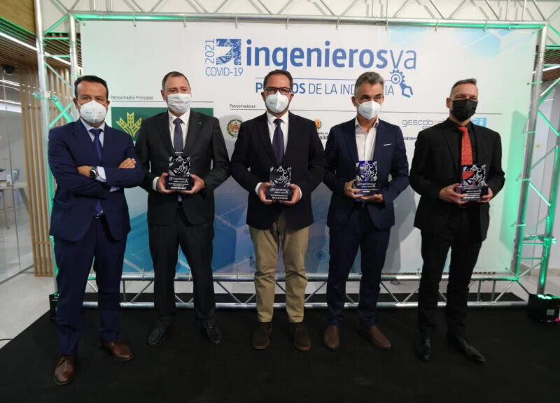EMPRESA ISCARIENSE PREMIADA EN LOS IV PREMIOS DE LA INDUSTRIA "METÁLICAS ÍSCAR" EMPRESA RESILIENTE FRENTE AL COVID