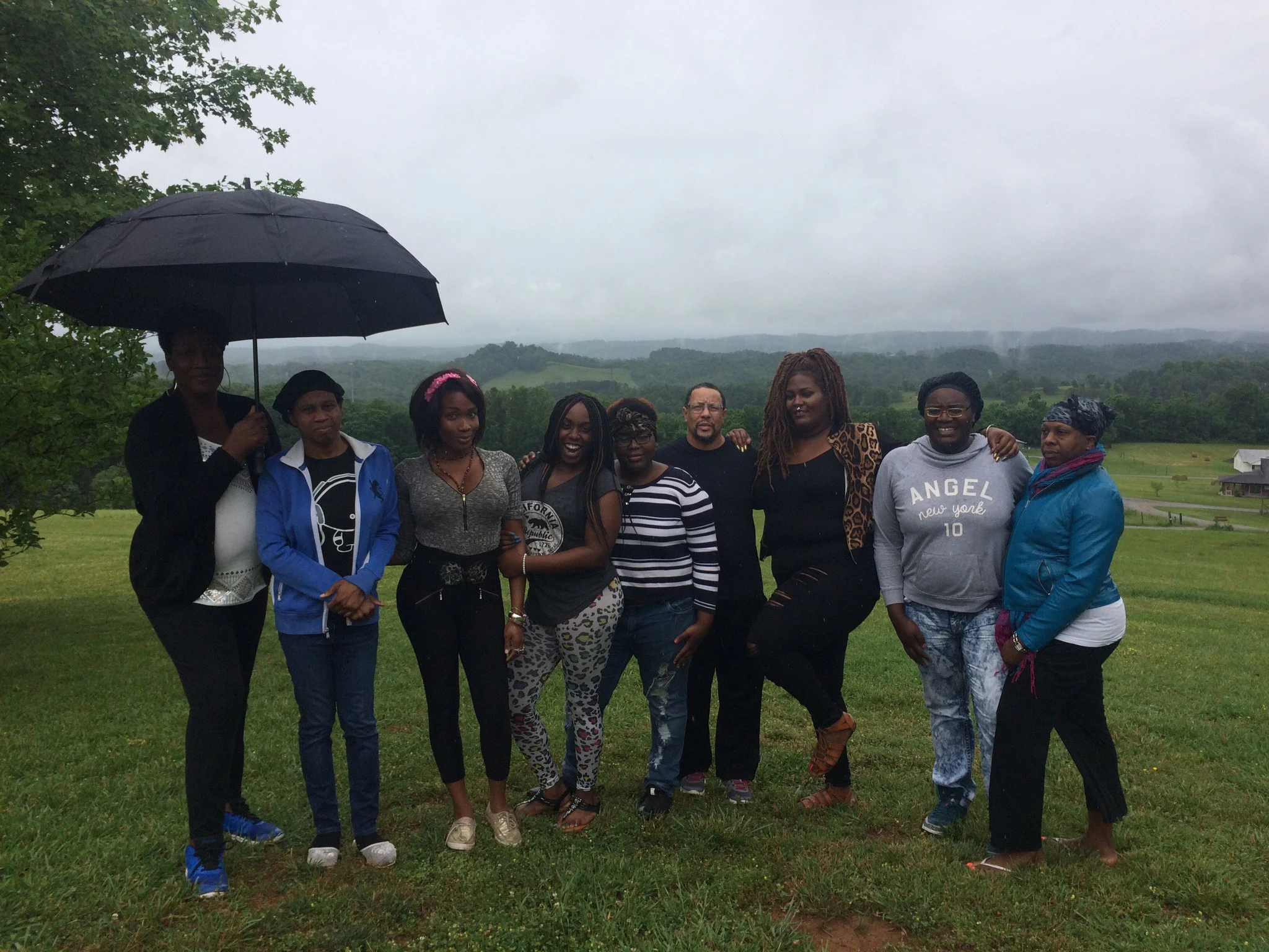 2017 Cohort: Courtney Harvey, Simaya Turner, Diamond Carter, Kleopatra McGlothin, Ka’Milla Harris, Stacy Jackson, and Toya Washington (not pictured)