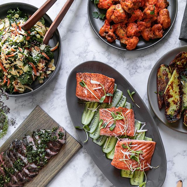 New work for @erewhonmarket 🌱 Organic and locally sourced yummies now available on their new catering menu! #erewhon #foodstylist #foodstyling #organic