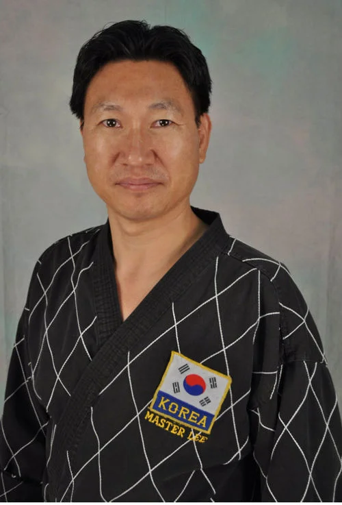 Grandmaster Chu Young Lee, 8th degree black belt, chief instructor and owner of Lee's Tae Kwon Do Academy