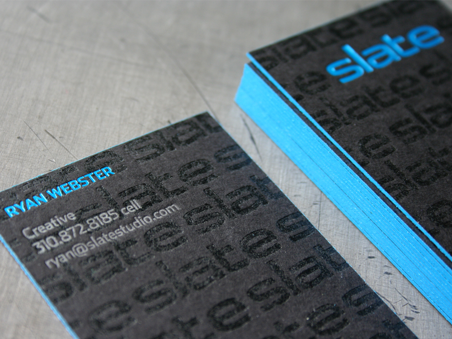 0002_Slate_studio_letterpress_black_card_blue_edge_color.jpg