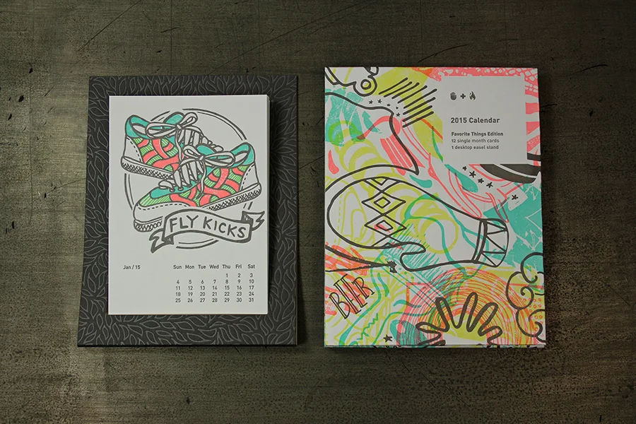 2015 SOF Special Edition Letterpress Calendar