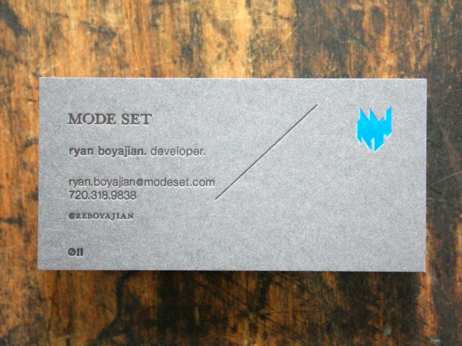 Mode Set Bus Cards