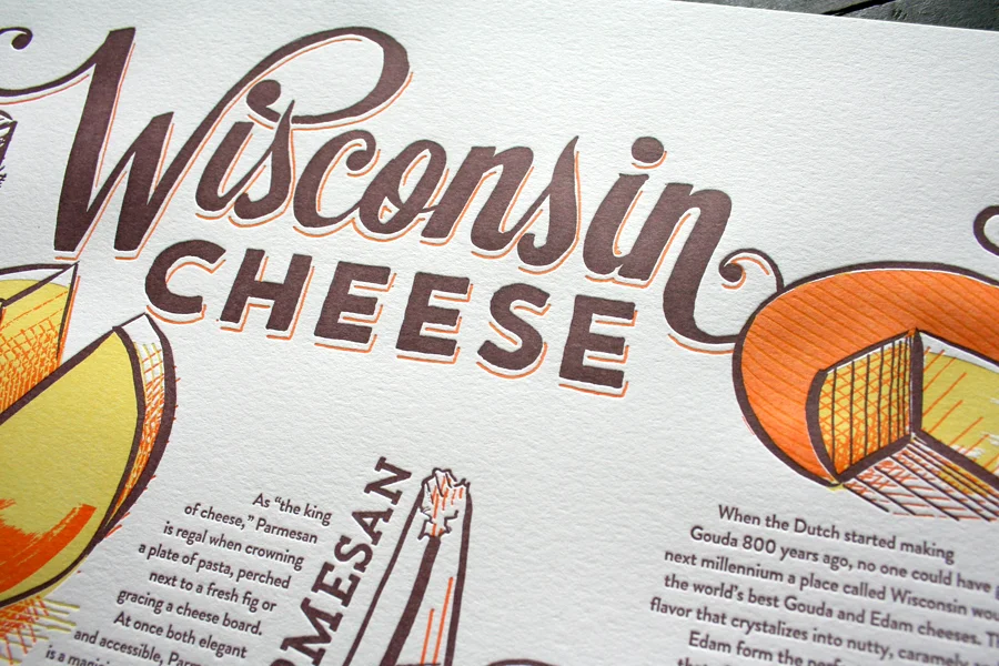 Wisconsin Cheese Poster