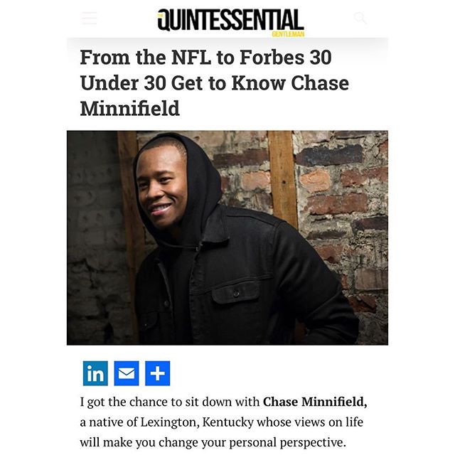 Thank you @theqgentleman &amp; @mr_renaissanceman for highlighting my journey from athlete to entrepreneur.&nbsp;&nbsp;I appreciate the love. Check out the article link in my bio! #quintessentialgentleman #entrepreneur #athlete2entrepreneur #athletet