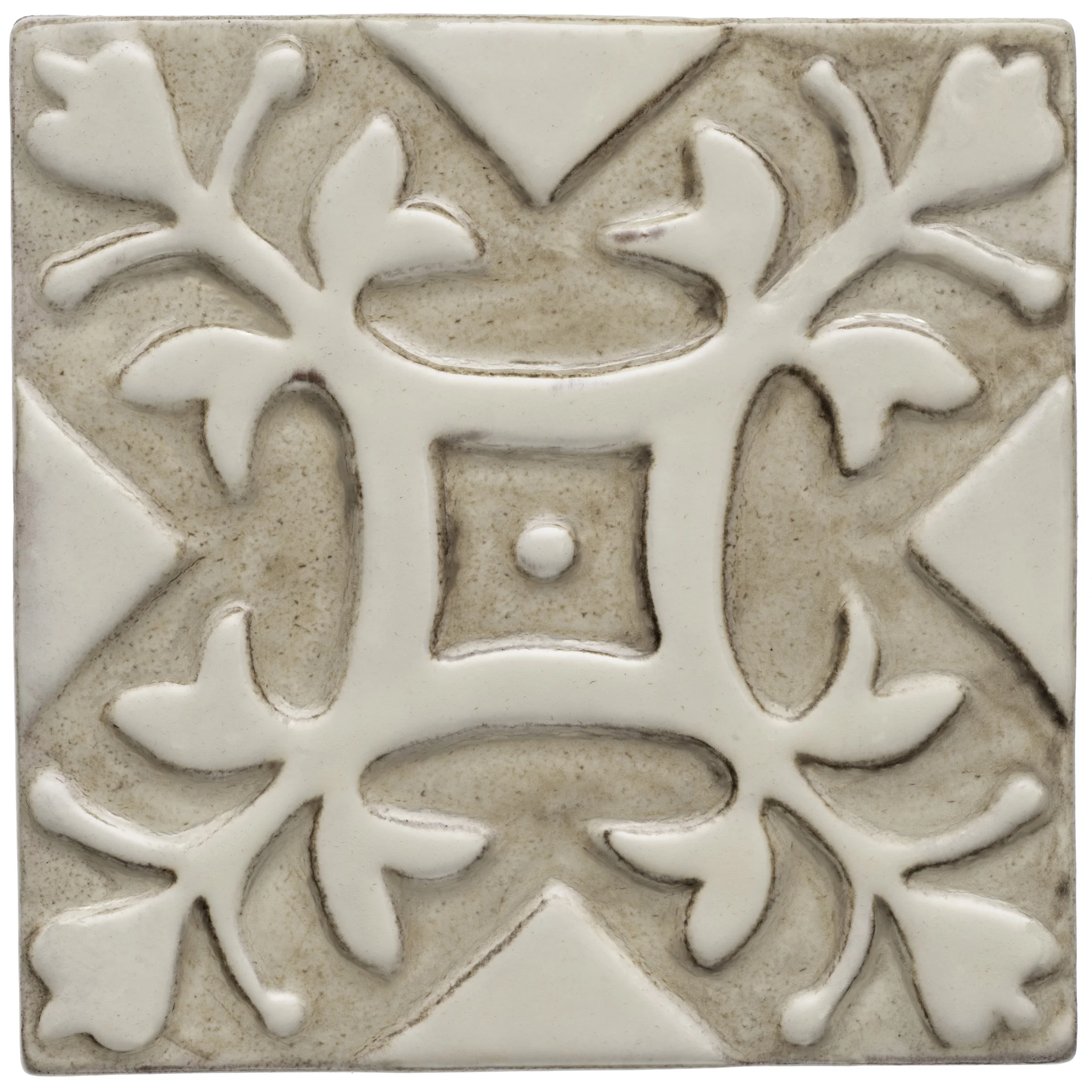 Tulip 6x6-204-Tulip Series, ©~1986-1988-Moore-Merkowitz Tile, www.mooremerkowitztile.com