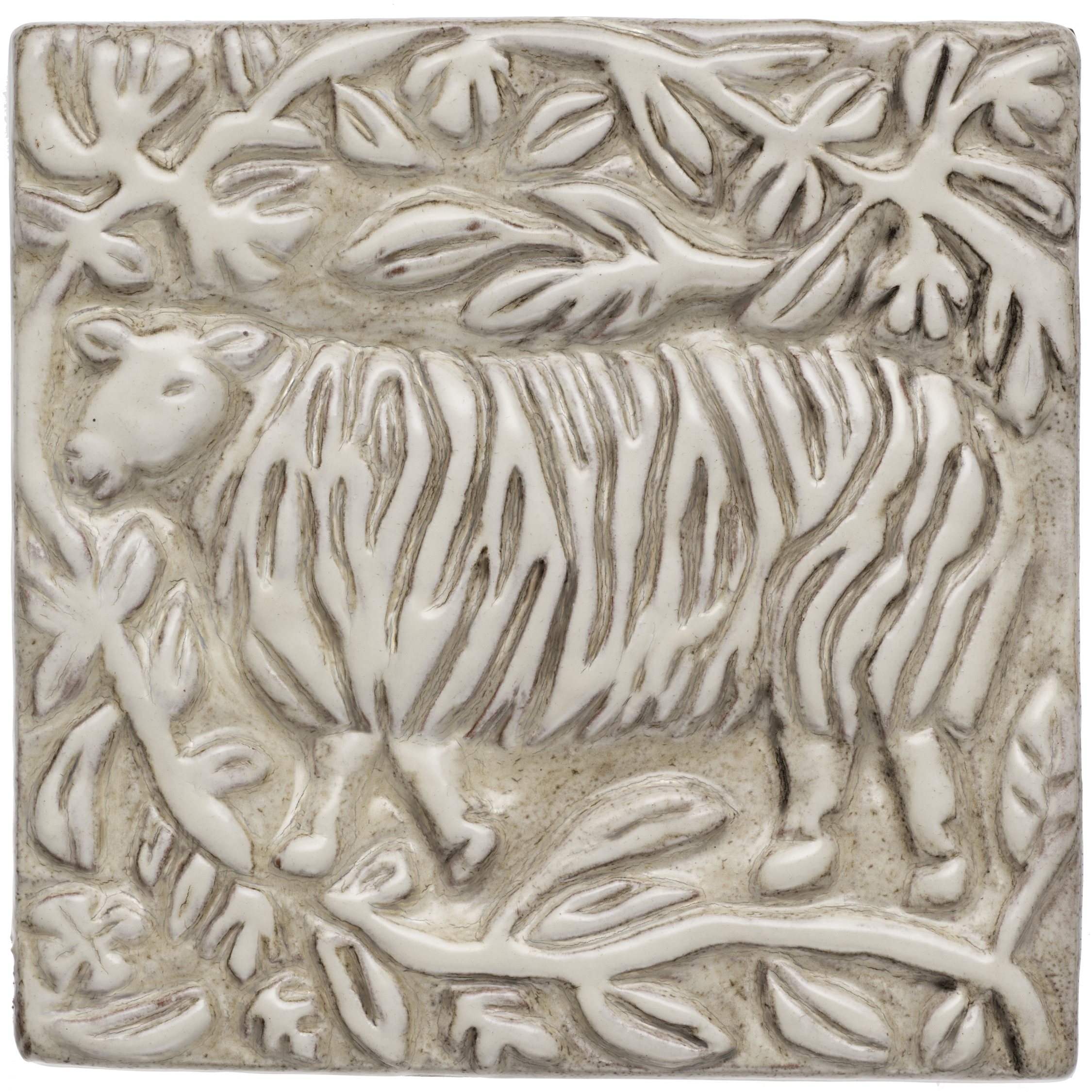Sheep Tile | Handmade Animal Tile | Moore-Merkowitz