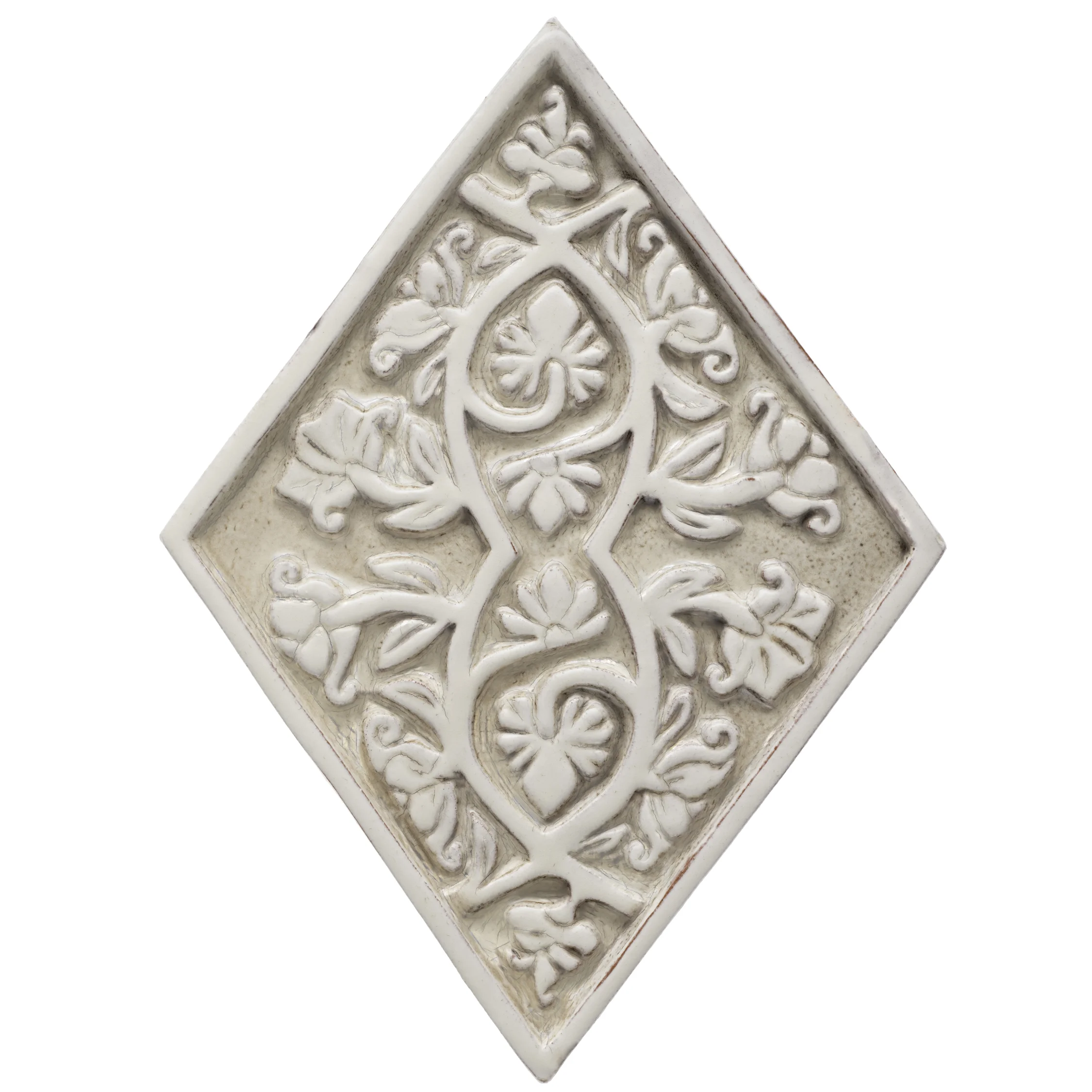 Decorative Diamond 8.5" x 6.25"-213-Diamond Series, ©1997 Moore-Merkowitz Tile, www.mooremerkowitztile.com
