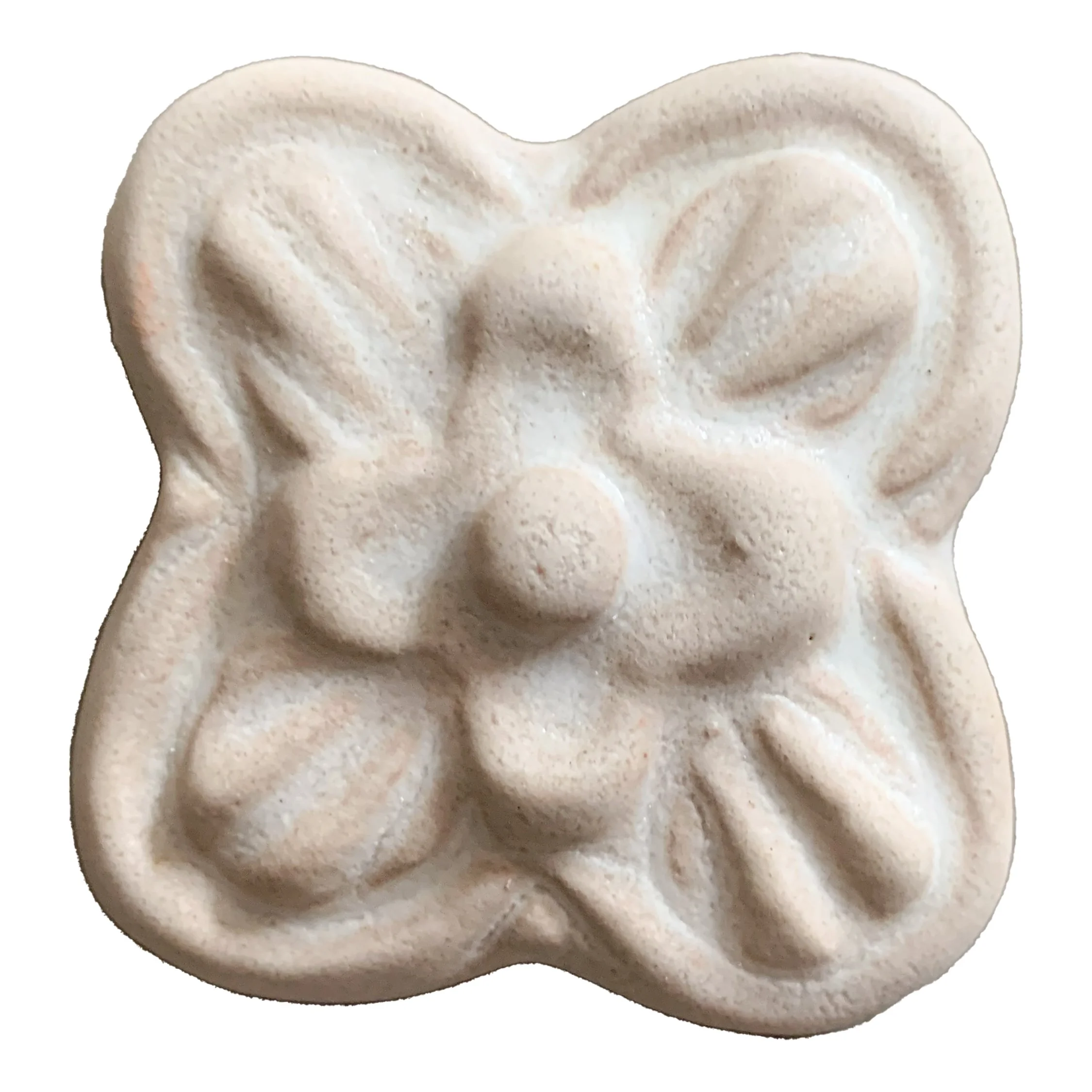 INF-Flower Octagon Insert-Alabaster - Lot: (6 tiles)