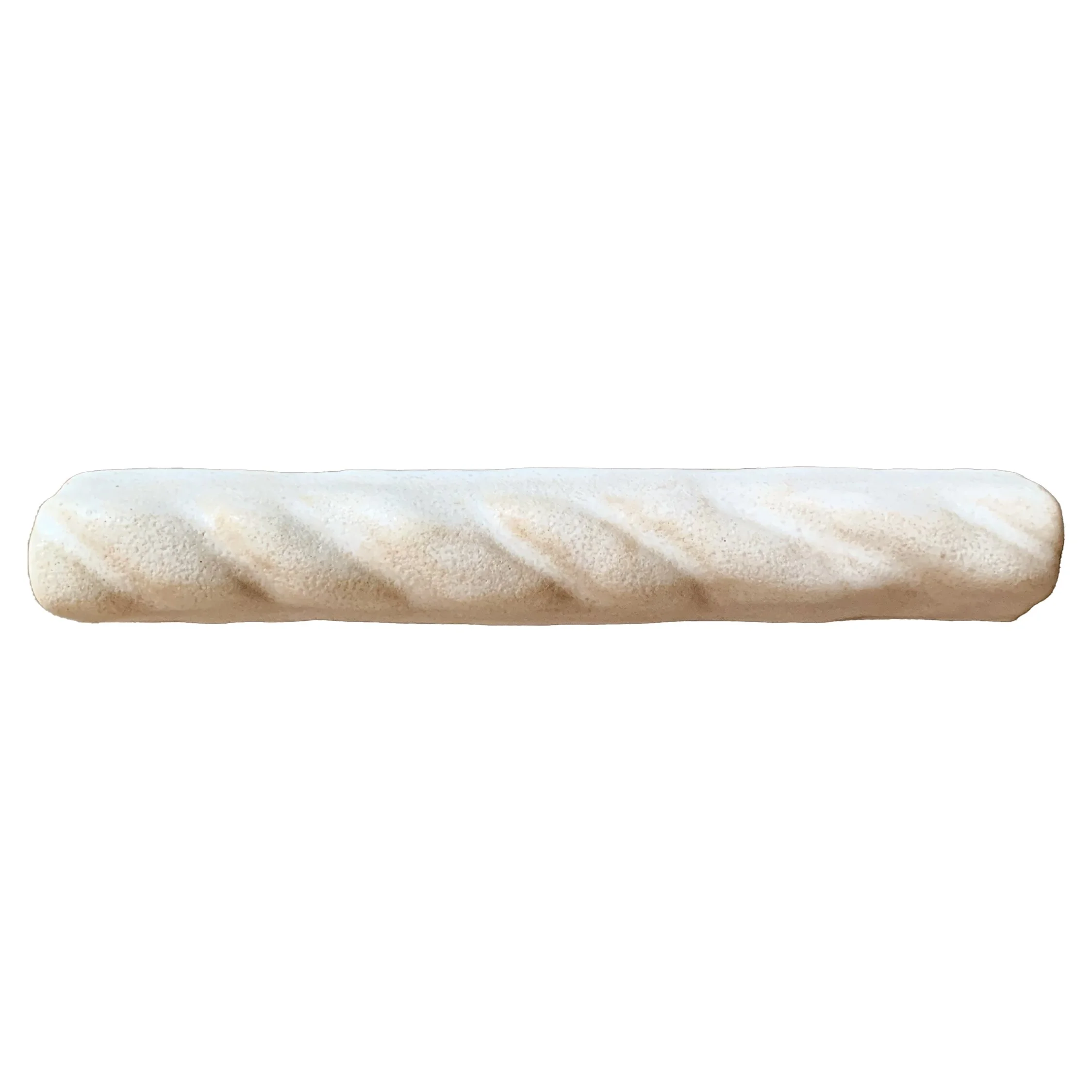 H03-Cable Trim-Alabaster - Lot: (16 tiles)