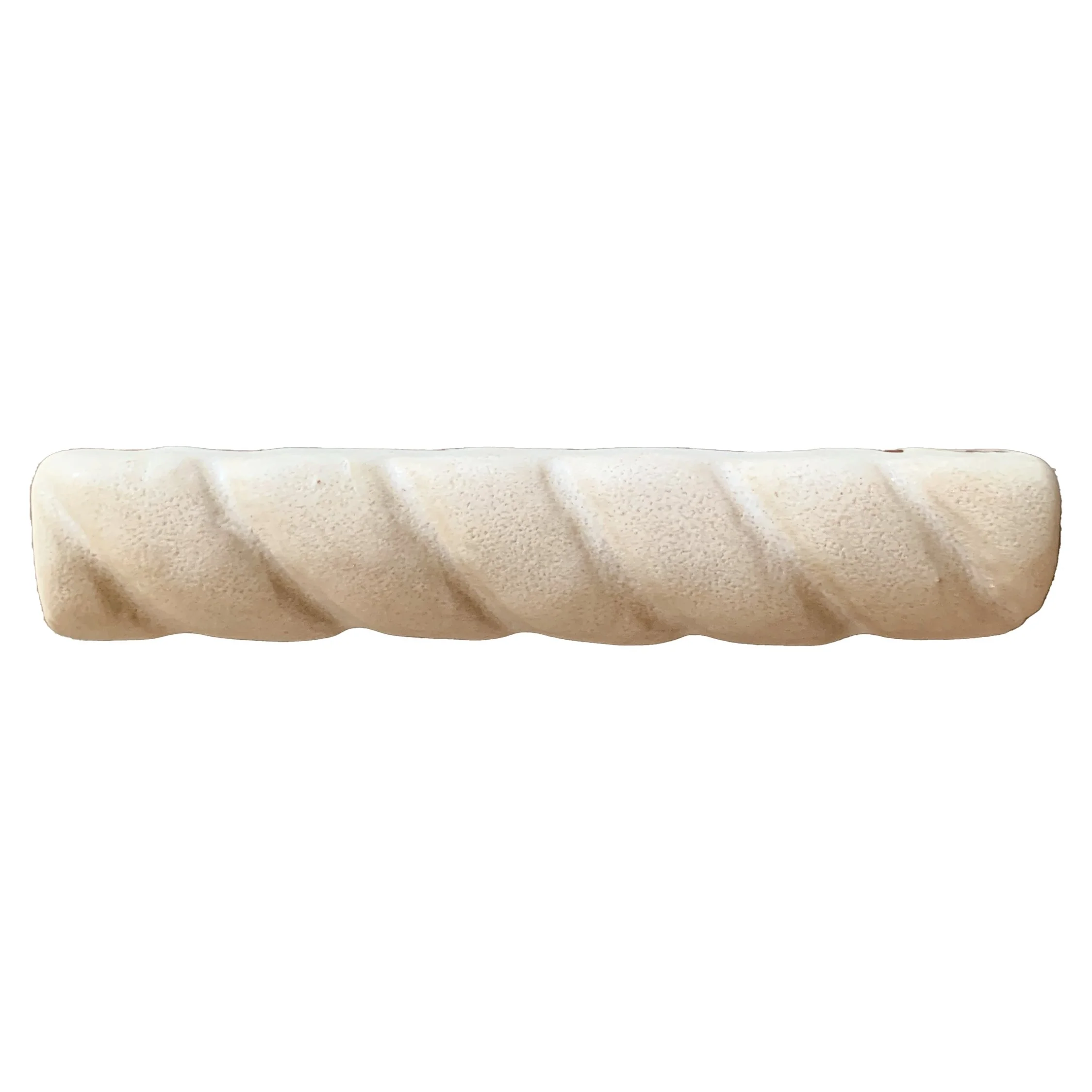 H3Q-Cable Quarter Round-Alabaster - Lot: (20 tiles)