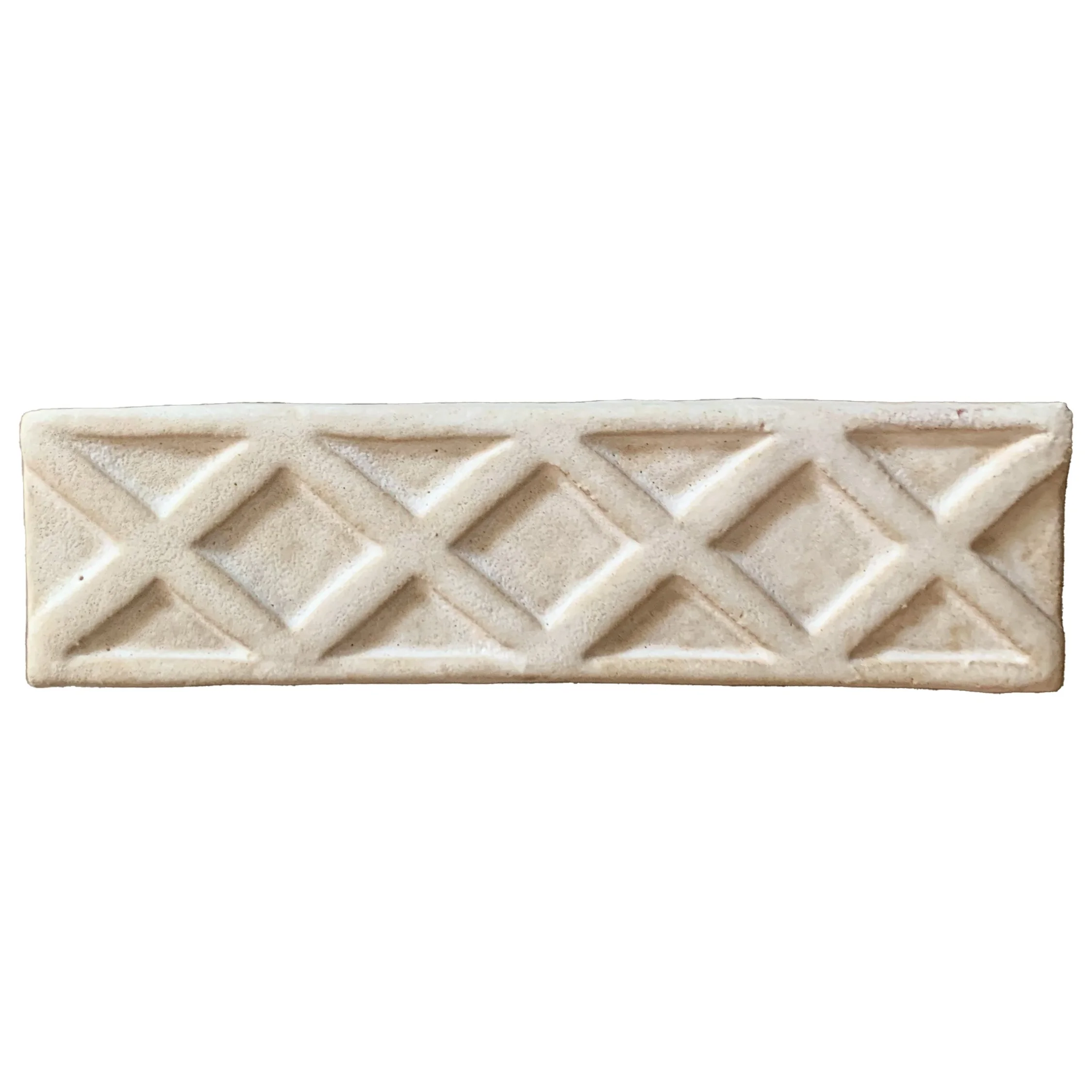H14-Gazebo Trim-Alabaster - Lot: (5 tiles)
