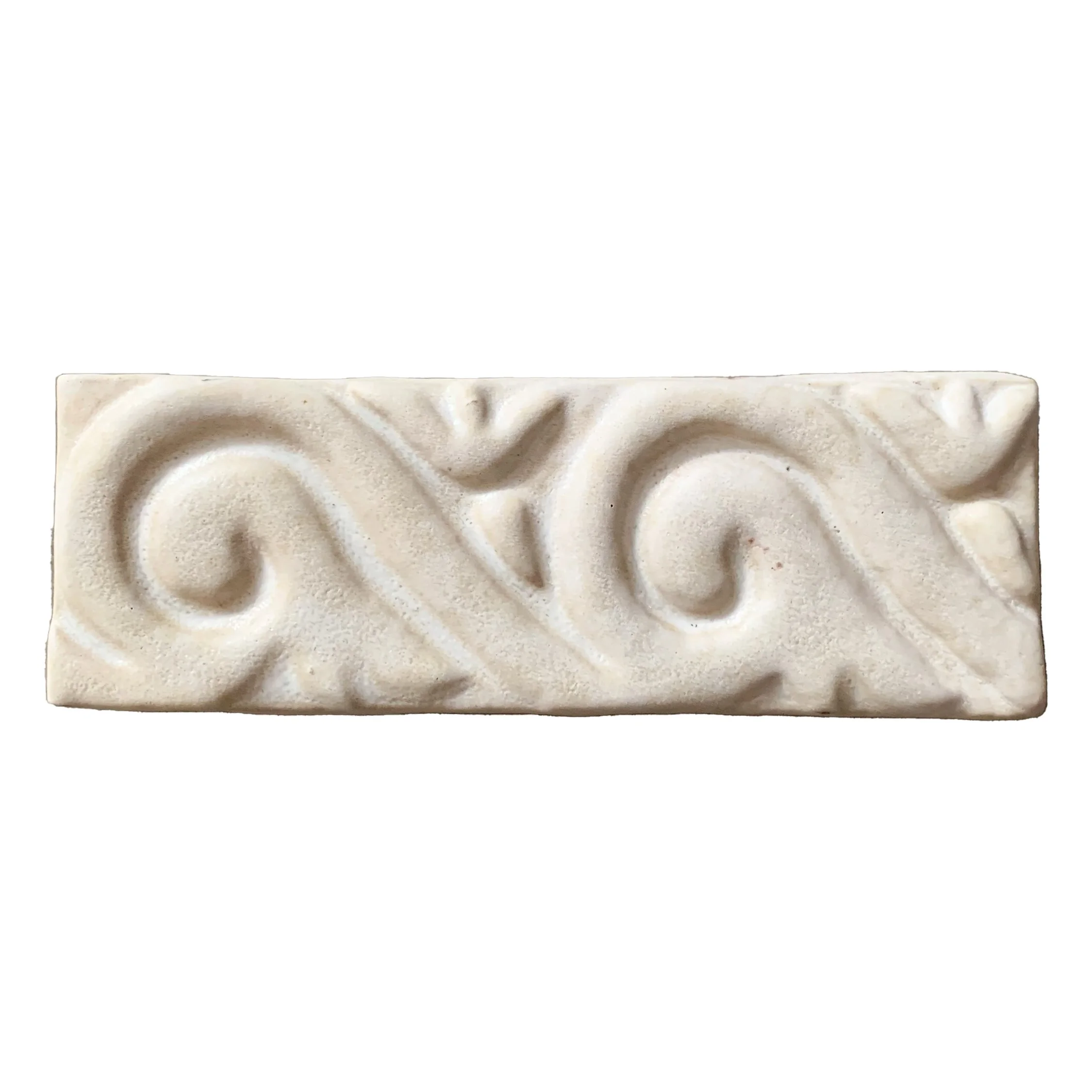 H22-Large Greek Scroll Alabaster - Lot: (8 tiles)