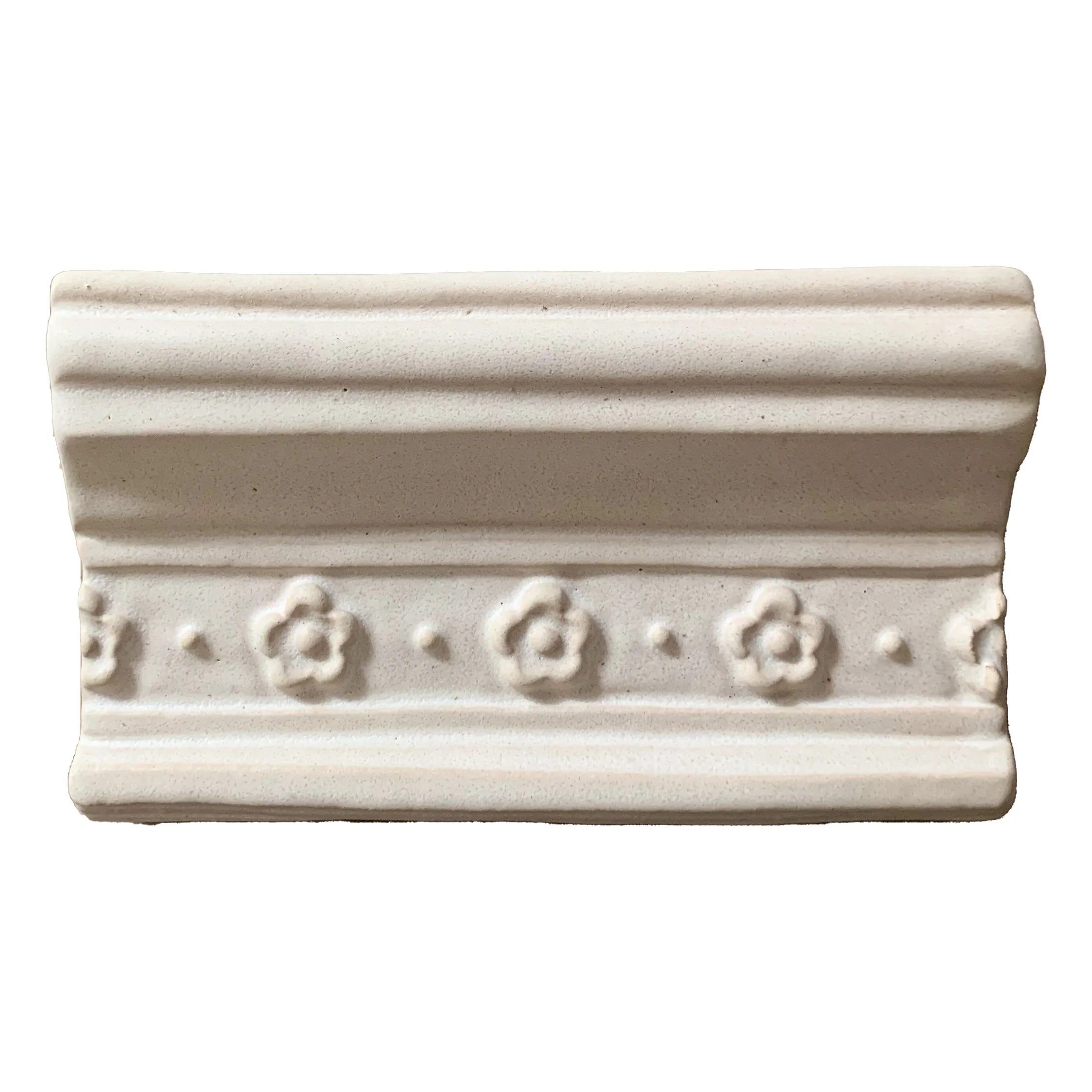 H131-Buttercup Crown-Alabaster - Lot: (4 tiles)