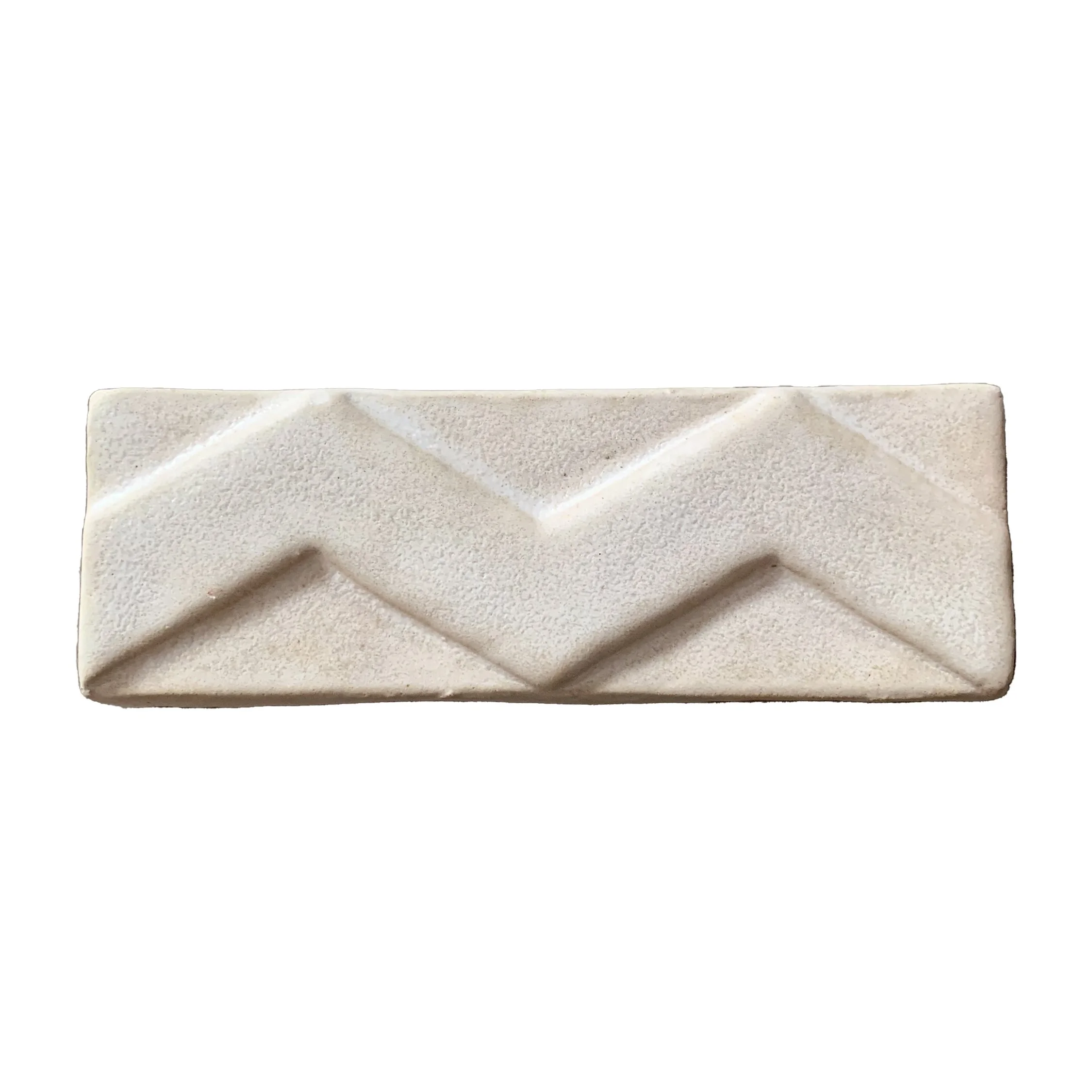 015-Santa Fe Trim-Alabaster - Lot: (7 tiles)