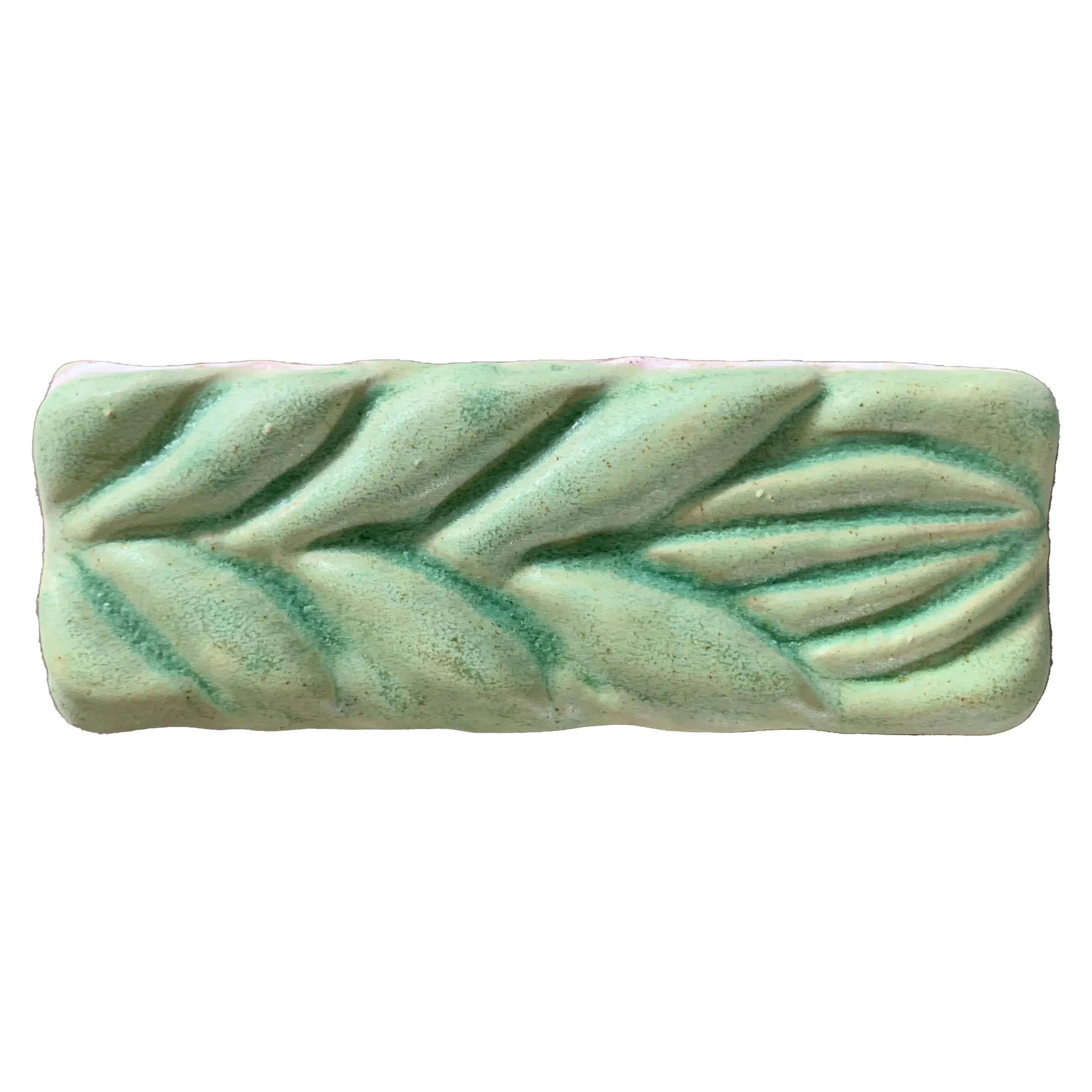 Rectangular Leaf Trim-Leaf Green - Lot: (8 tiles)