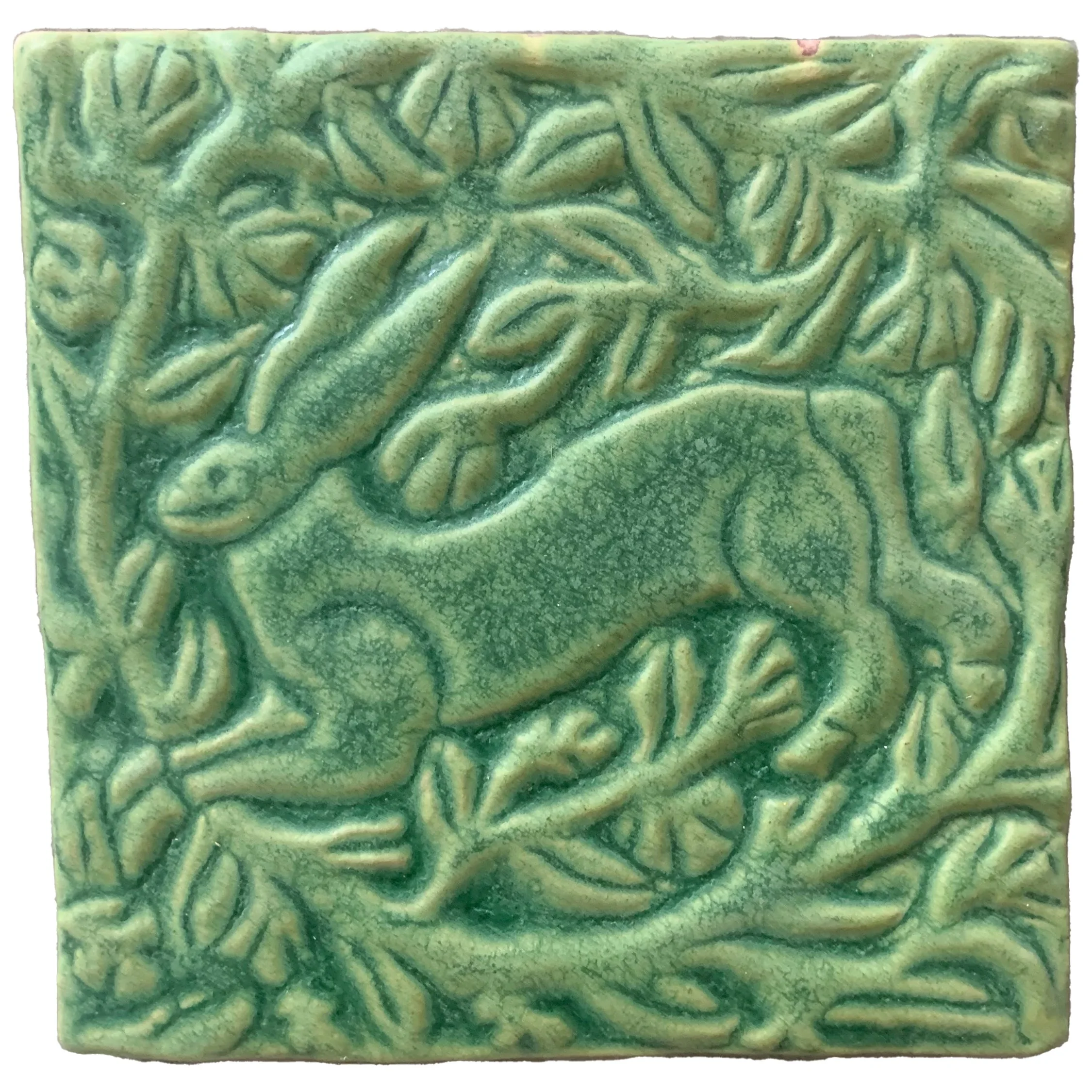 A02-Rabbit-Evergreen - Lot: (4 tiles)