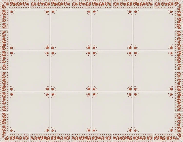Nabby-square-3 high-NT5-Soft White with terra cotta
