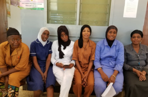  THE REPRODUCTIVE AND CHILDHOOD CLINIC STAFF.  They are the true pillars of this department. They are actively combating the prevalence of malnutrition, malaria, and pneumonia. Also, providing antenatal care and family planning.  