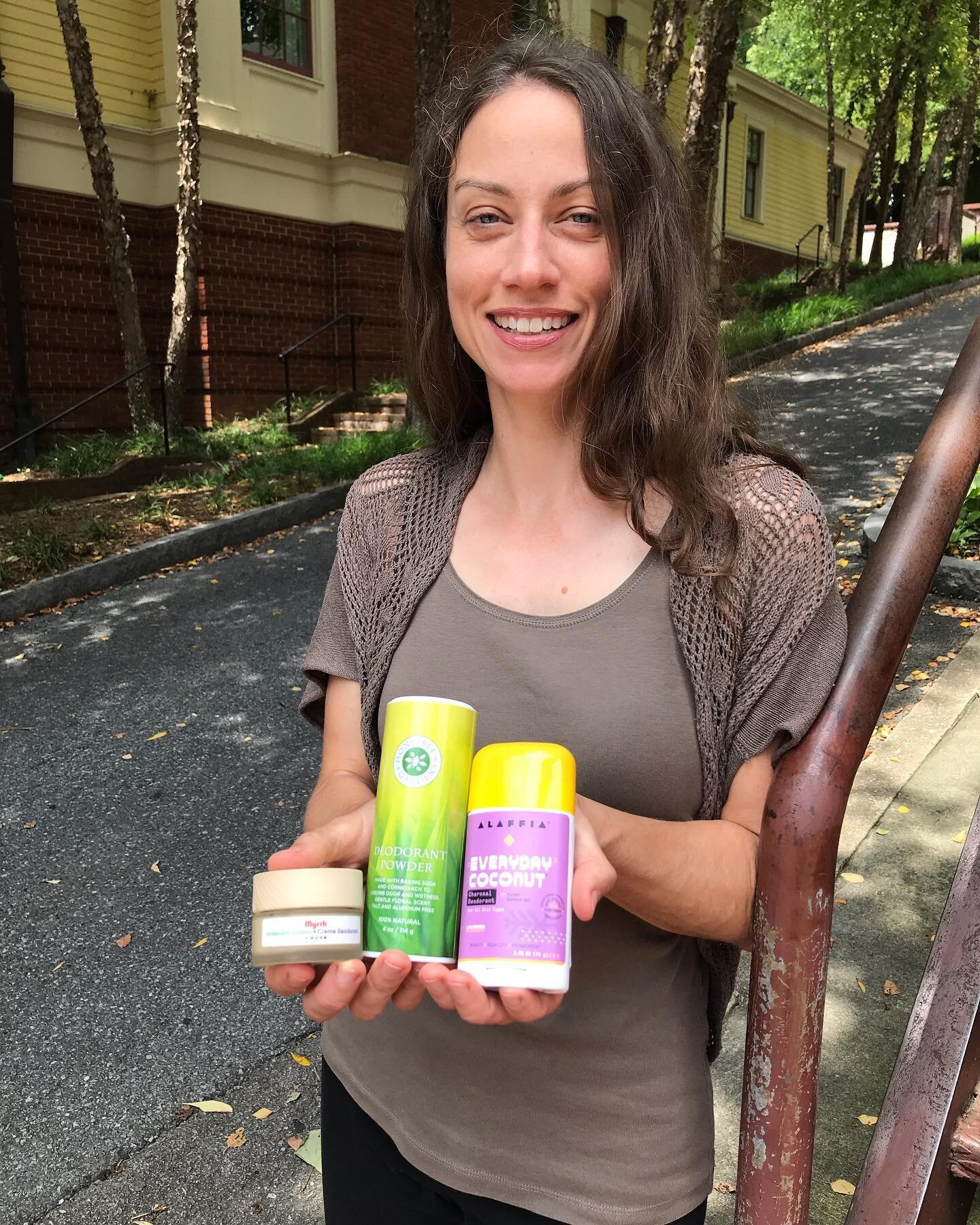 These hot sticky days call for natural deodorants that actually work. We have a variety of @livinglibationsofficial deodorants that are customer favorites. If you&rsquo;re sensitive to baking soda or arrow root like me, try our new @alaffia deodorant