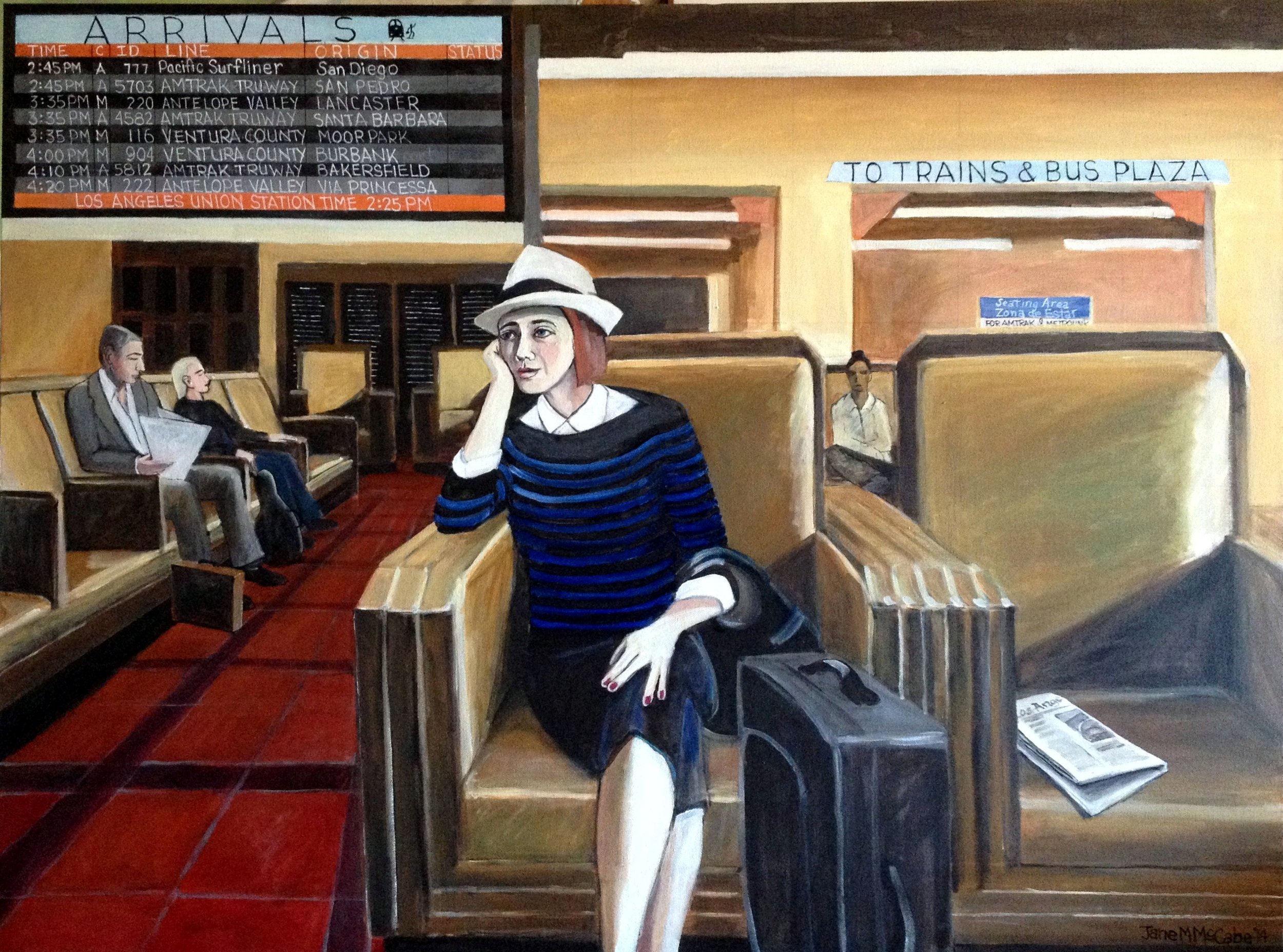 Union Station waiting room