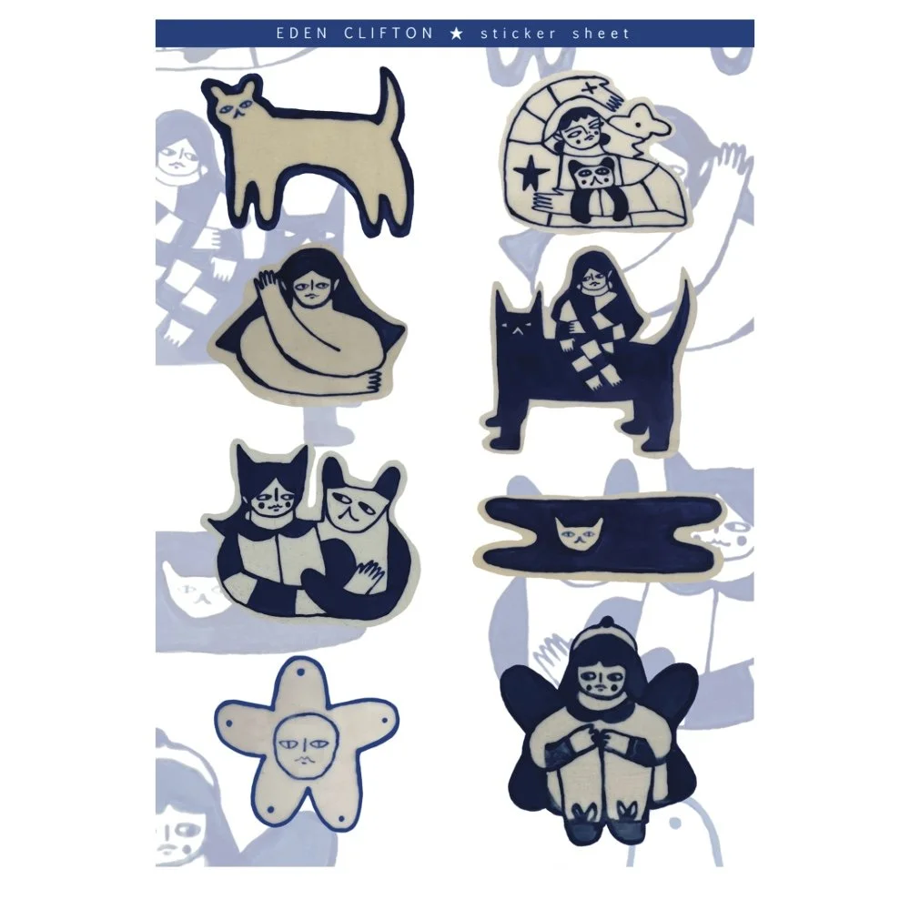 Midnight Skies Vinyl Sticker Sheet