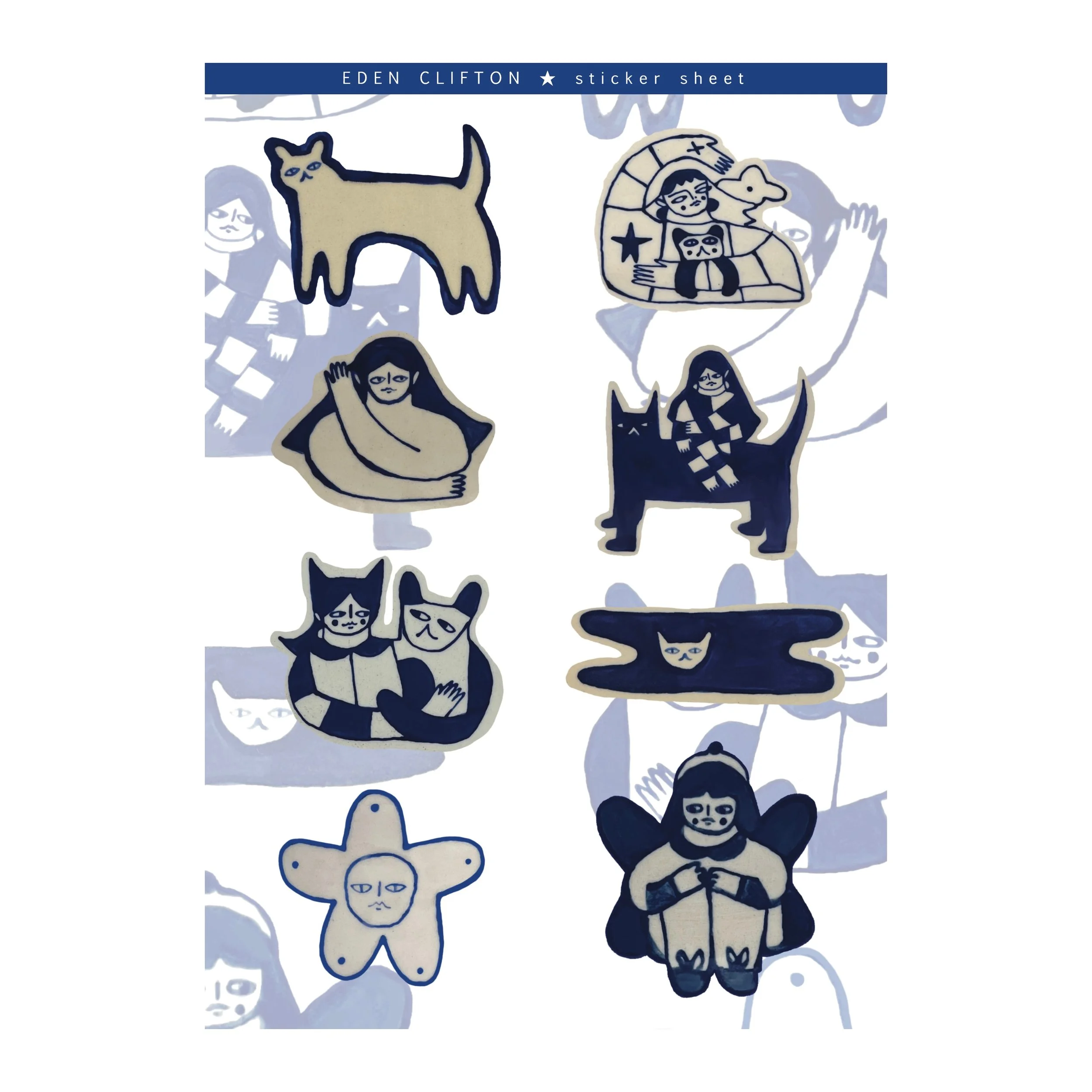 Midnight Sky Sticker Sheet