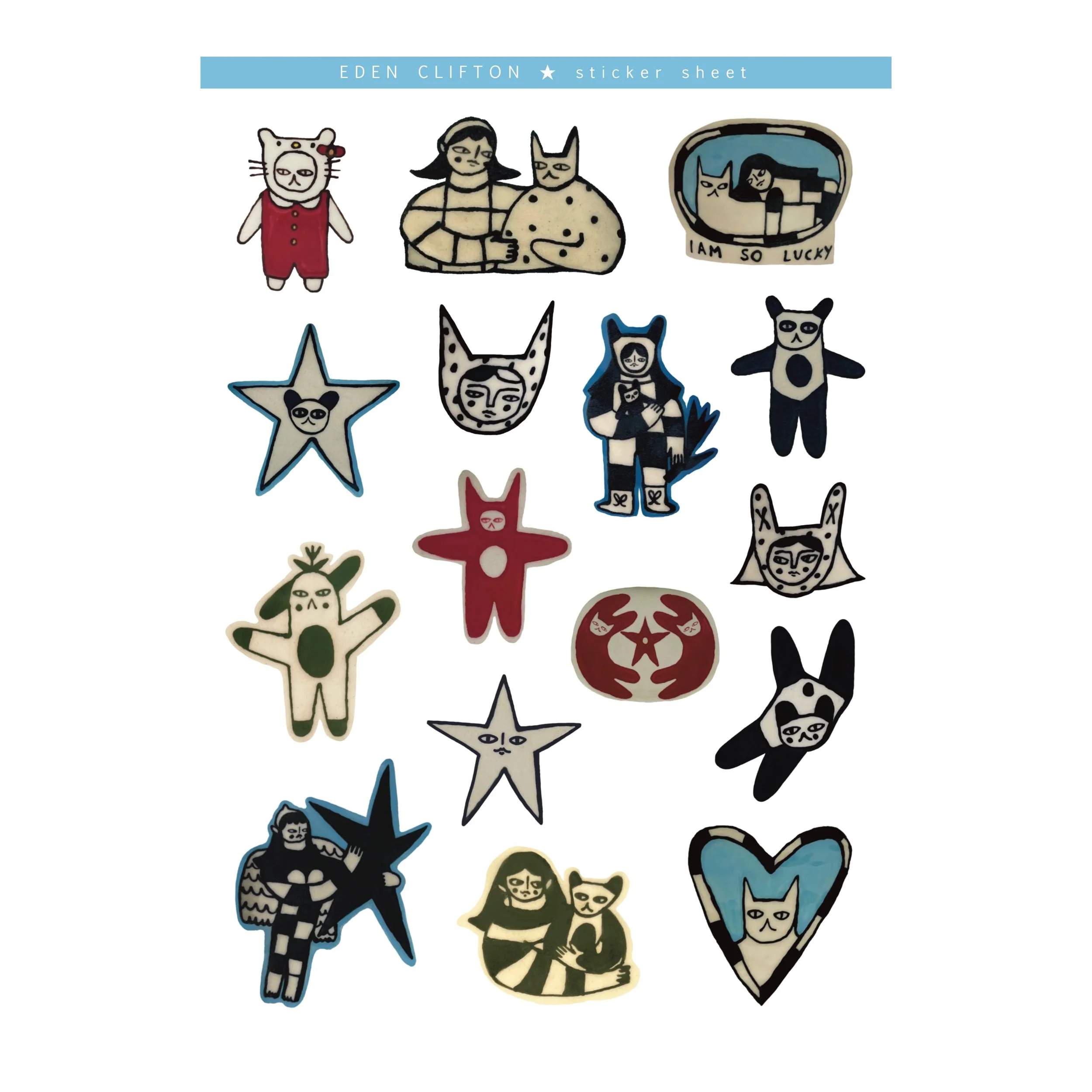 The Lucky Sticker Sheet