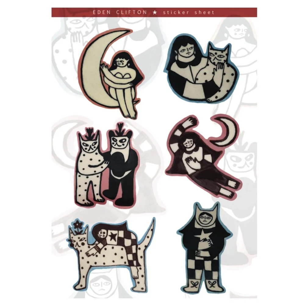 Woodland Friends Vinyl Sticker Sheet