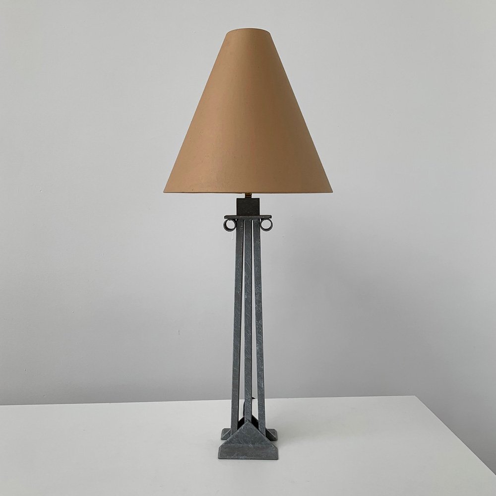 Faux Verdigris Iron Table Lamp.jpg