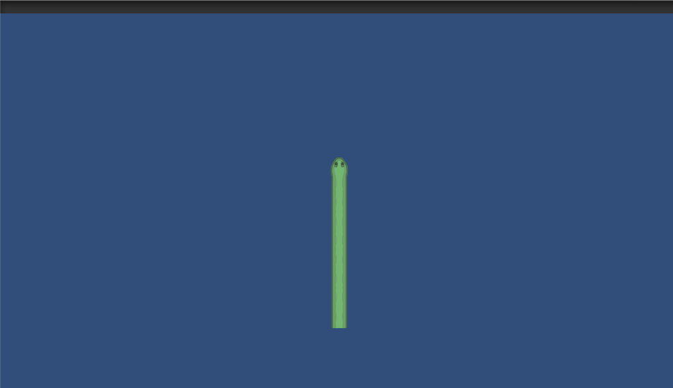 Progress after second day of development on my snake game.