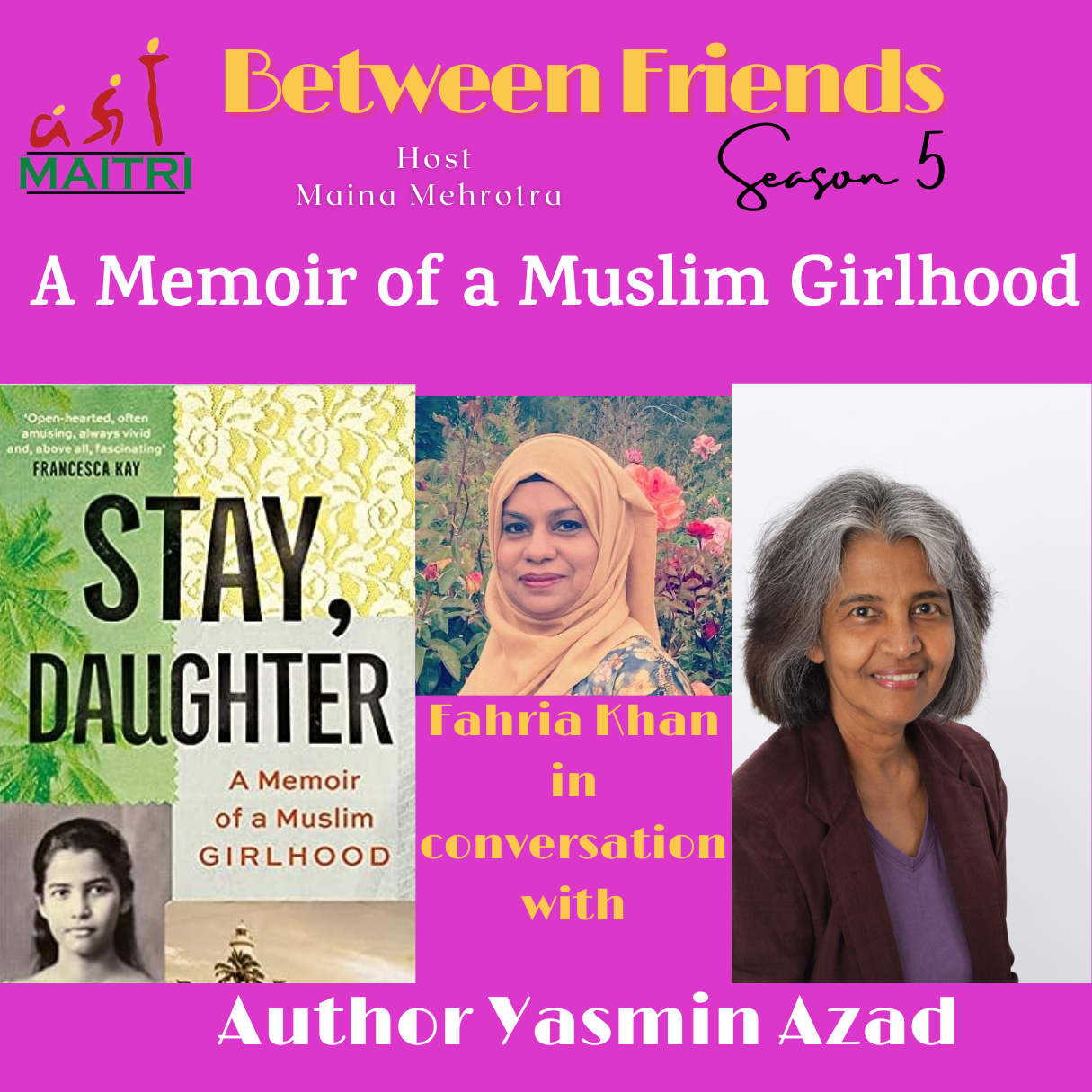 S5 E2: A Memoir of a Muslim Girlhood!