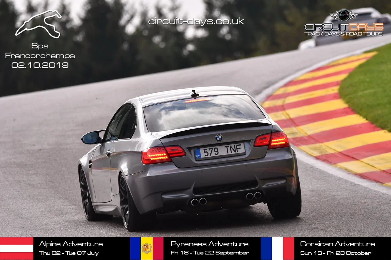 My track day in Circuit Spa-Francorchamps